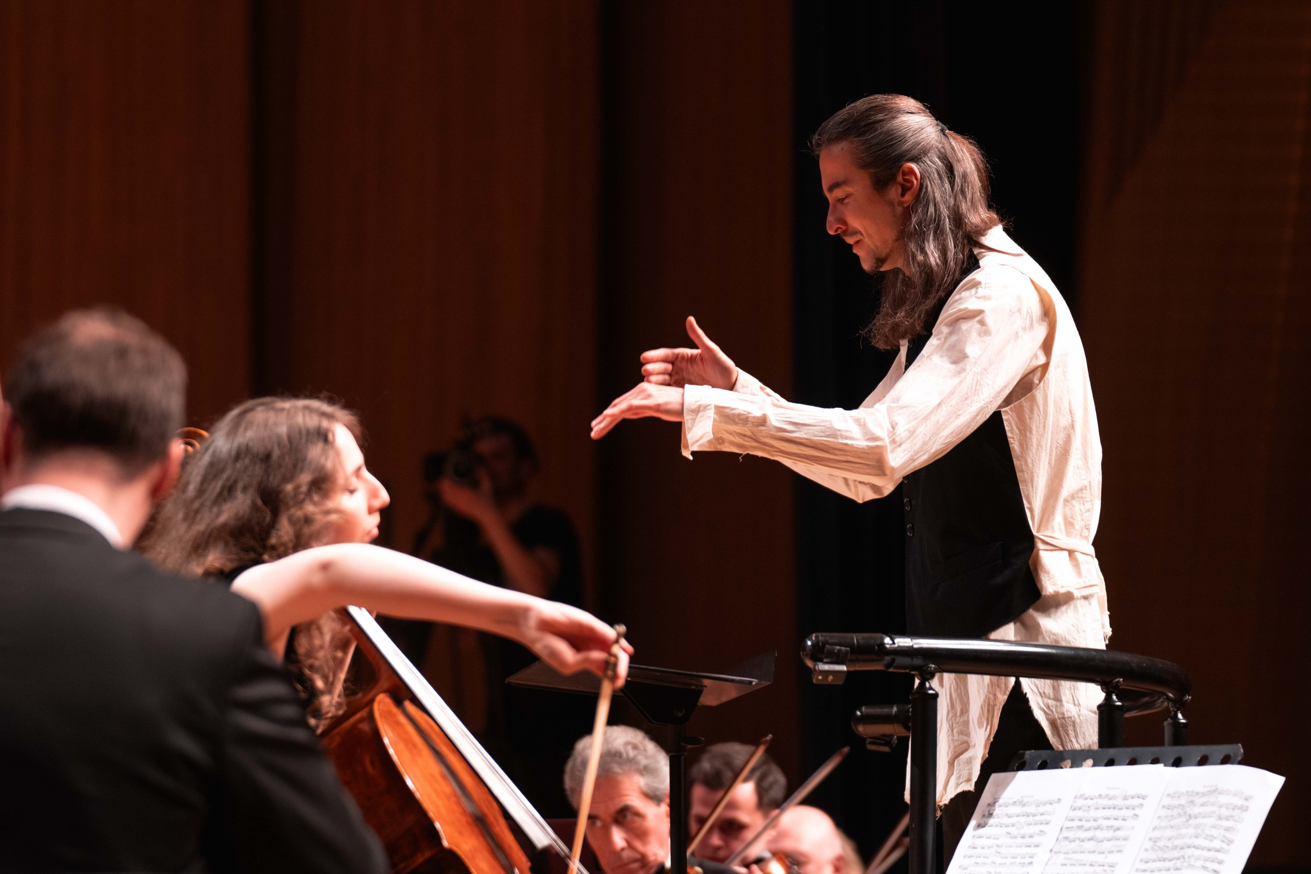 The Tchaikovsky Academic Grand Symphony Orchestra in Baku. Wedding&Event photographer Ismail Rzayev in Baku
