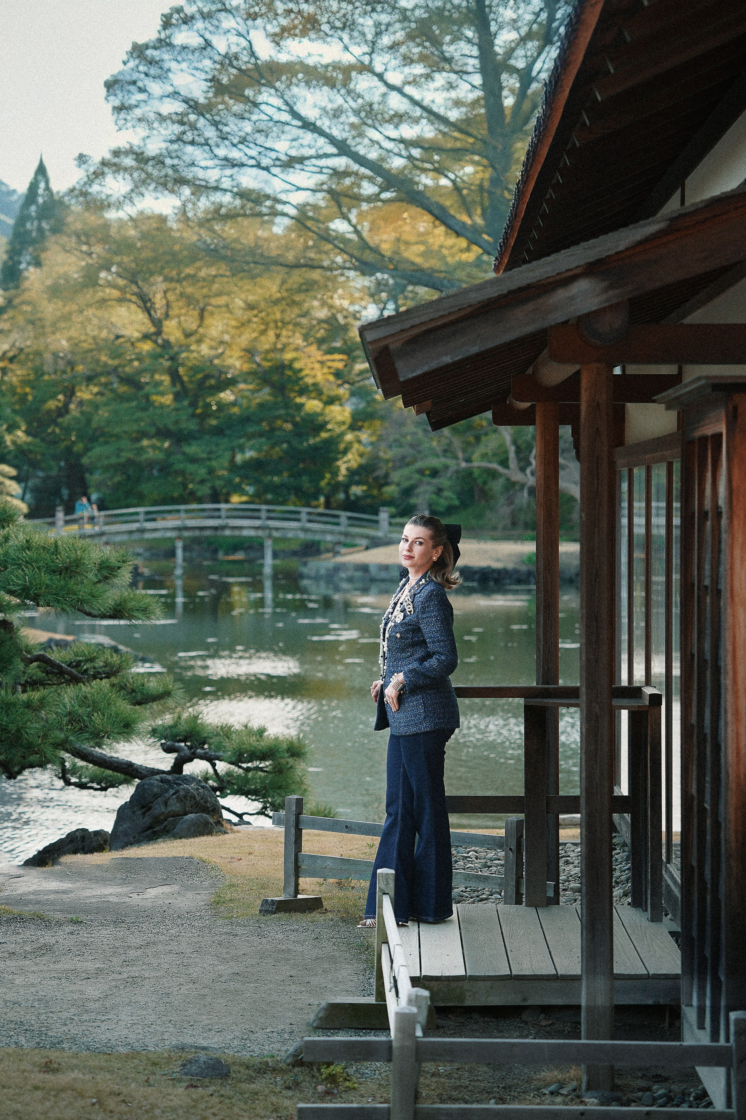 Японский сад. Фотограф в Токио Япония