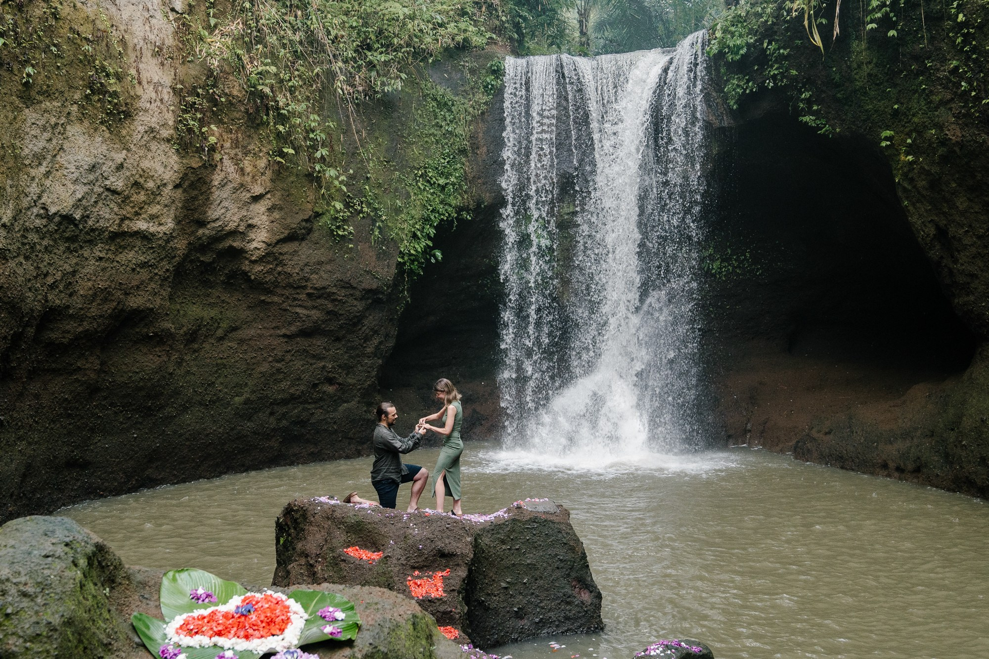 Marriage Proposal in Bali. Female Photographer in Bali