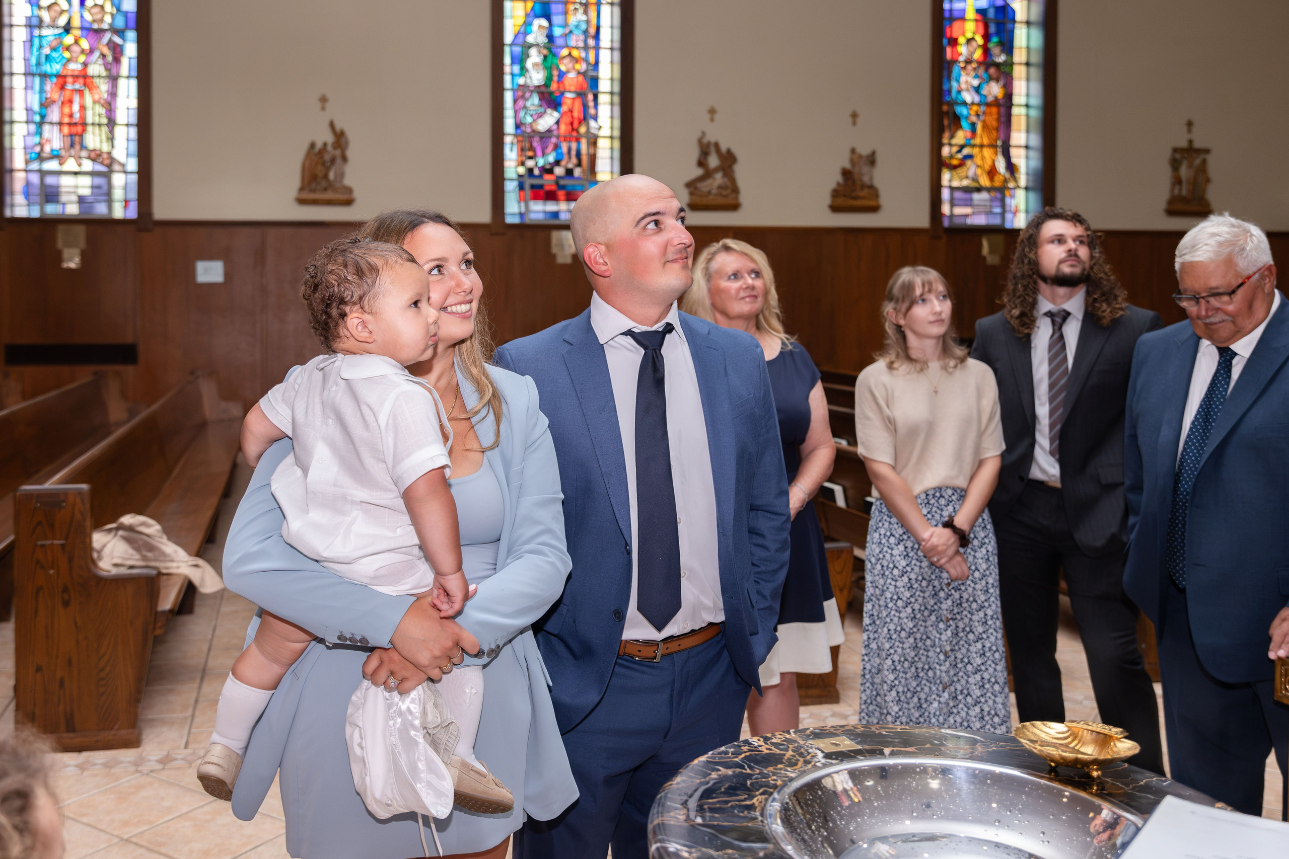 A Little Boy’s Catholic Baptism. Family, lifestyle, and commercial photography in New York and New Jersey