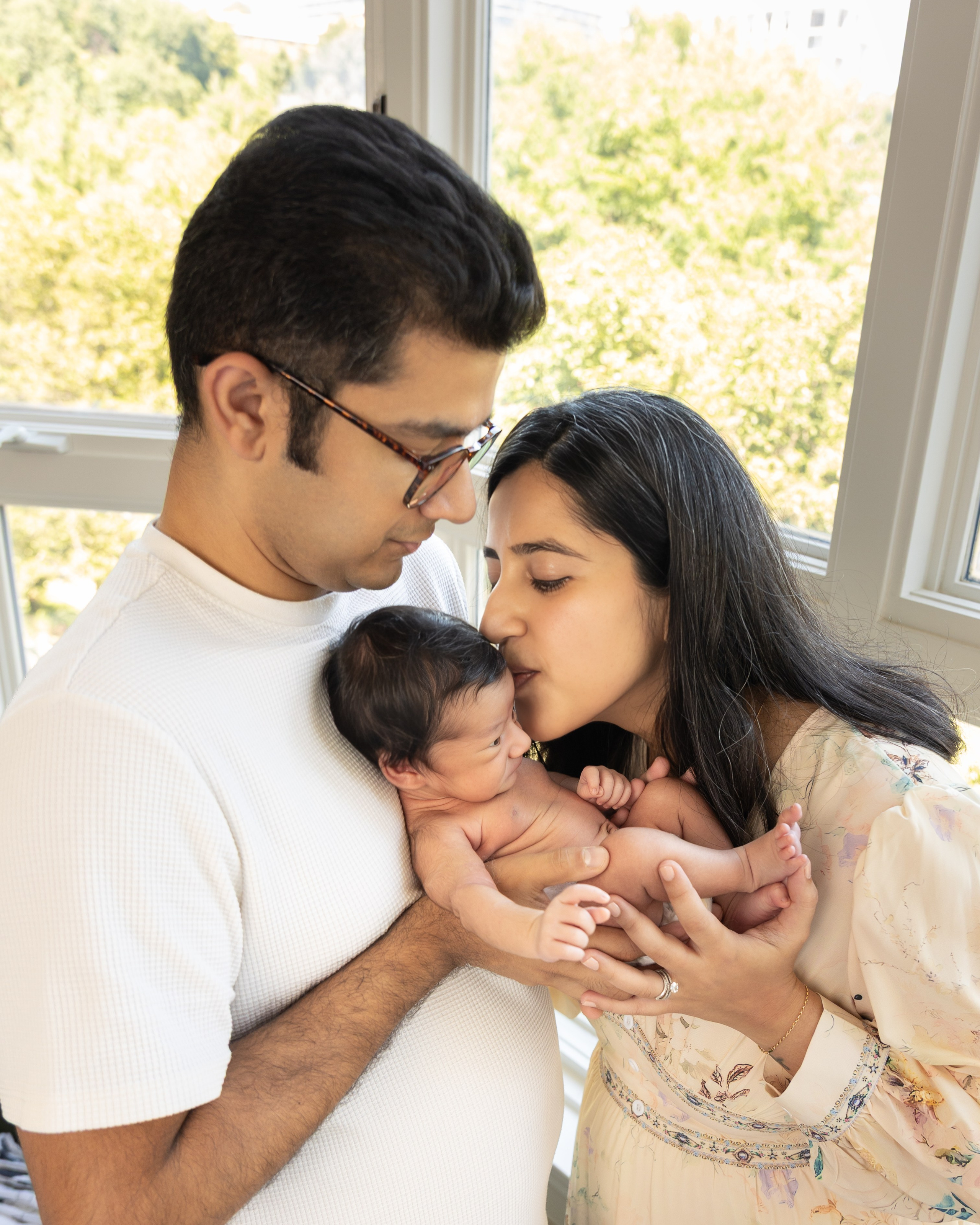 Indian Newborn Baby Boy & Family Photoshoot. Family, lifestyle, and commercial photography in New York and New Jersey