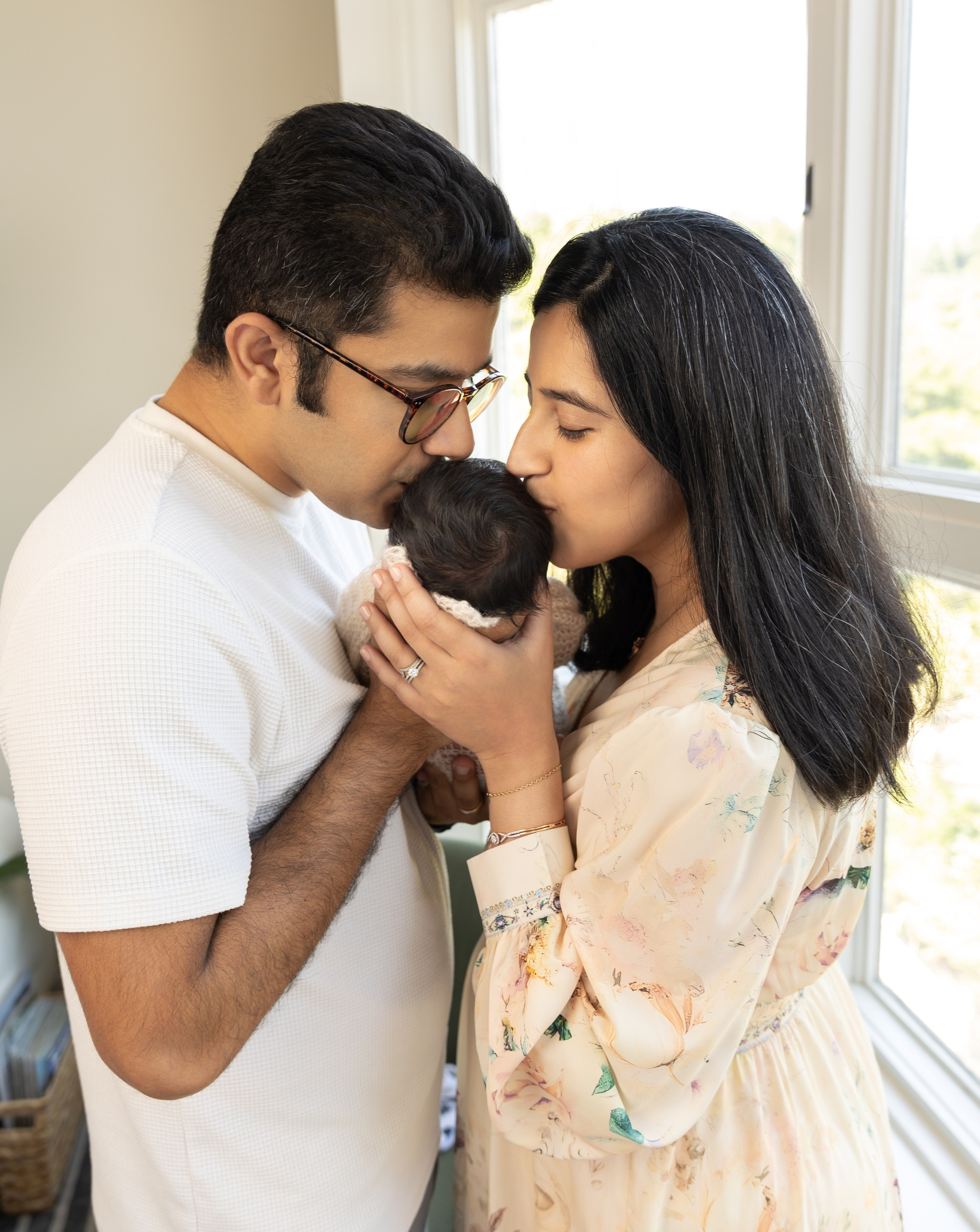 Indian Newborn Baby Boy & Family Photoshoot. Family, lifestyle, and commercial photography in New York and New Jersey