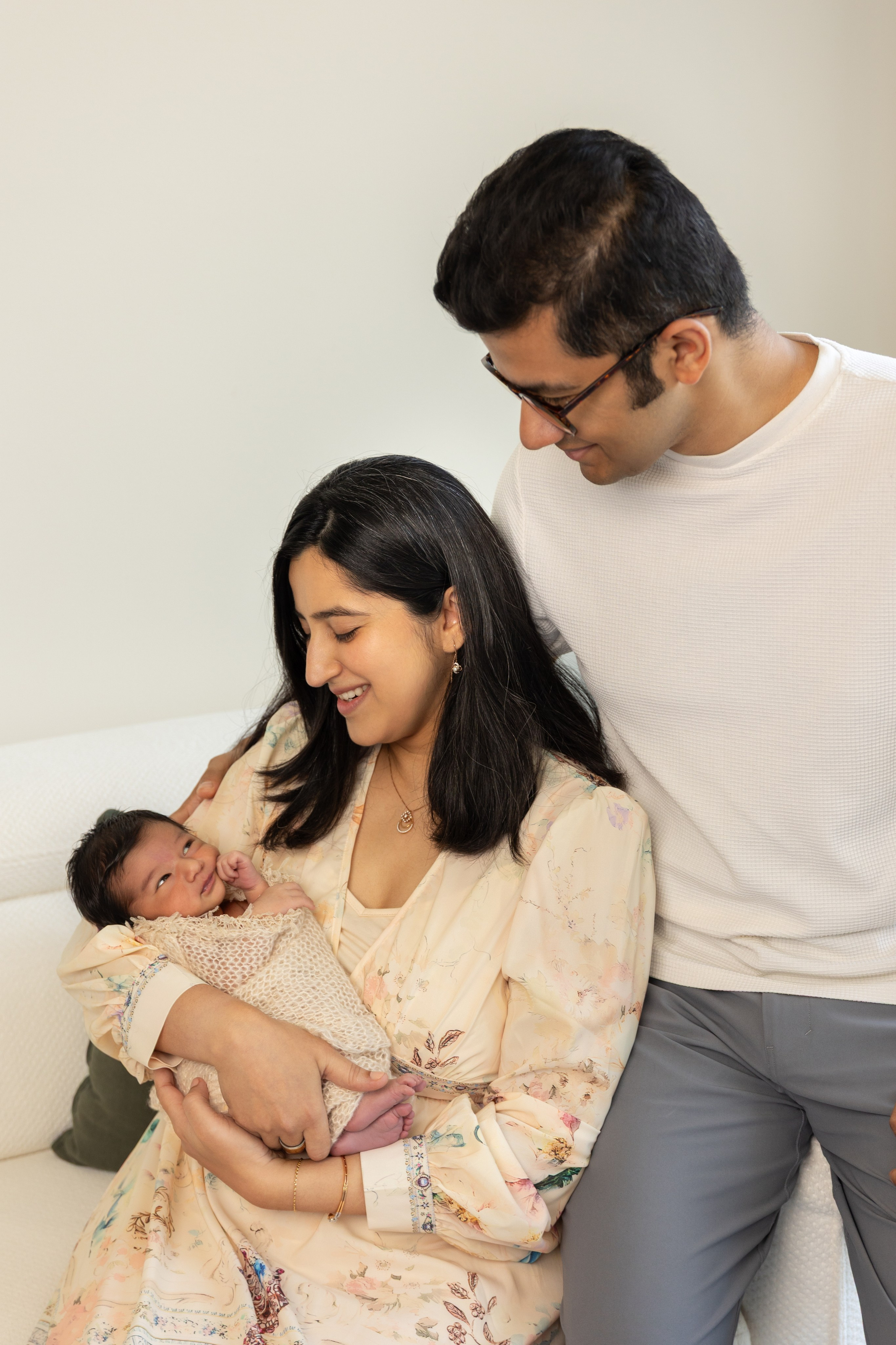 Indian Newborn Baby Boy & Family Photoshoot. Family, lifestyle, and commercial photography in New York and New Jersey
