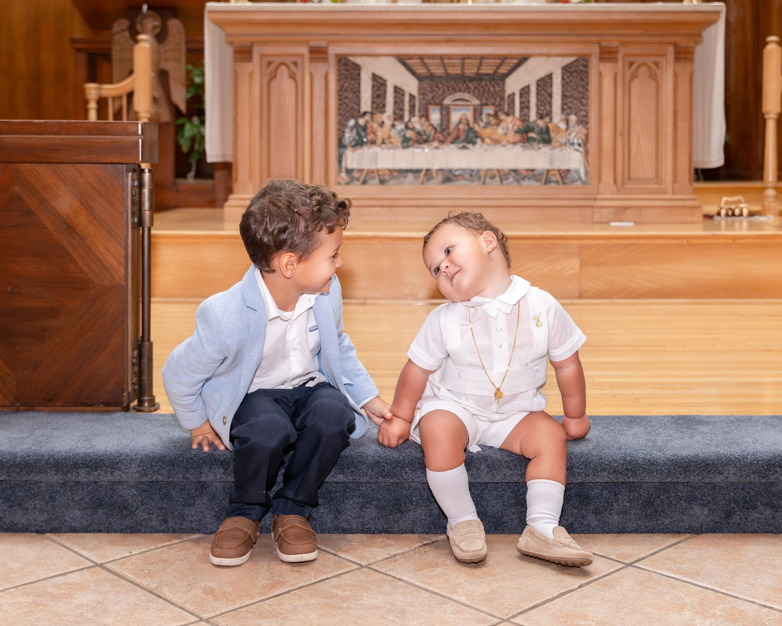 A Little Boy’s Catholic Baptism. Family, lifestyle, and commercial photography in New York and New Jersey