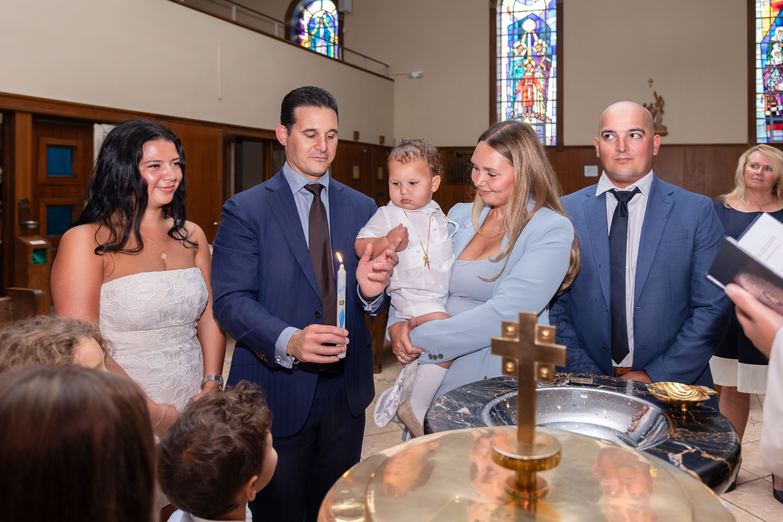 A Little Boy’s Catholic Baptism. Family, lifestyle, and commercial photography in New York and New Jersey