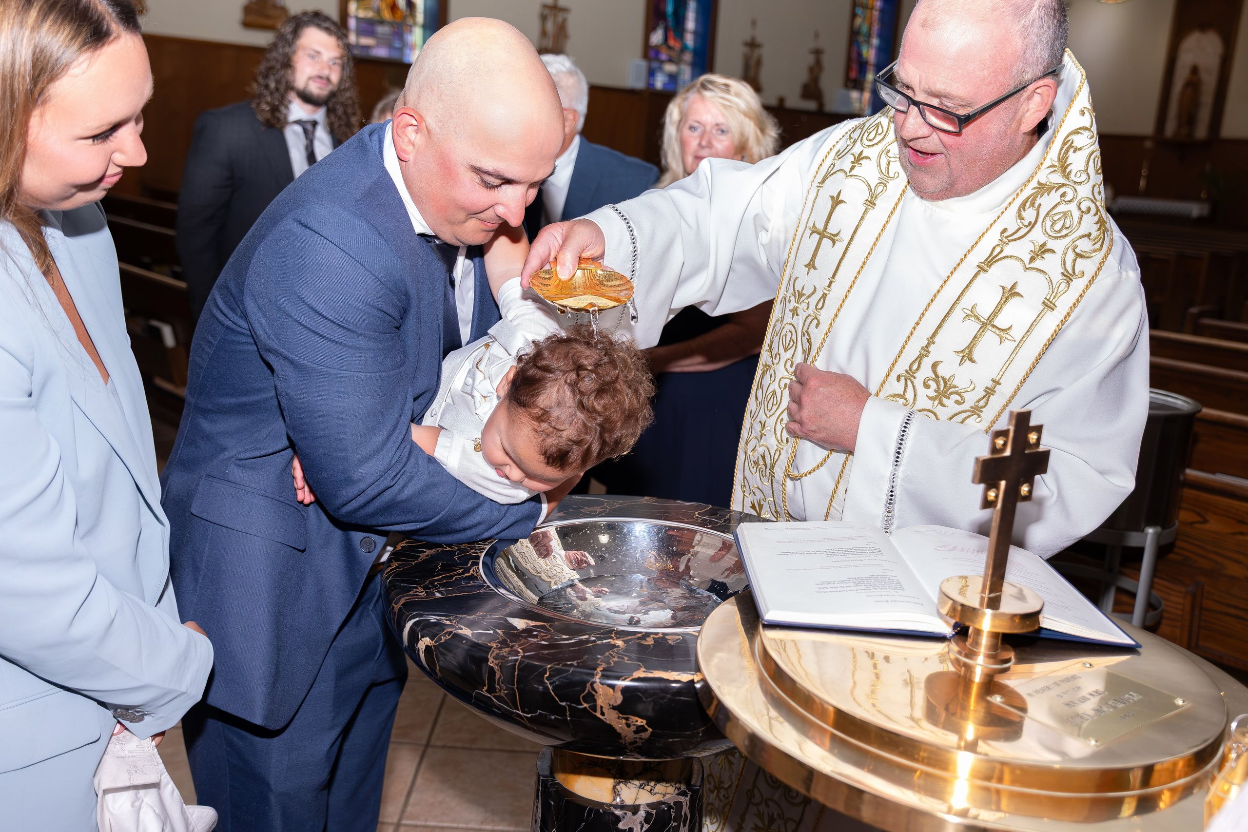 A Little Boy’s Catholic Baptism. Family, lifestyle, and commercial photography in New York and New Jersey
