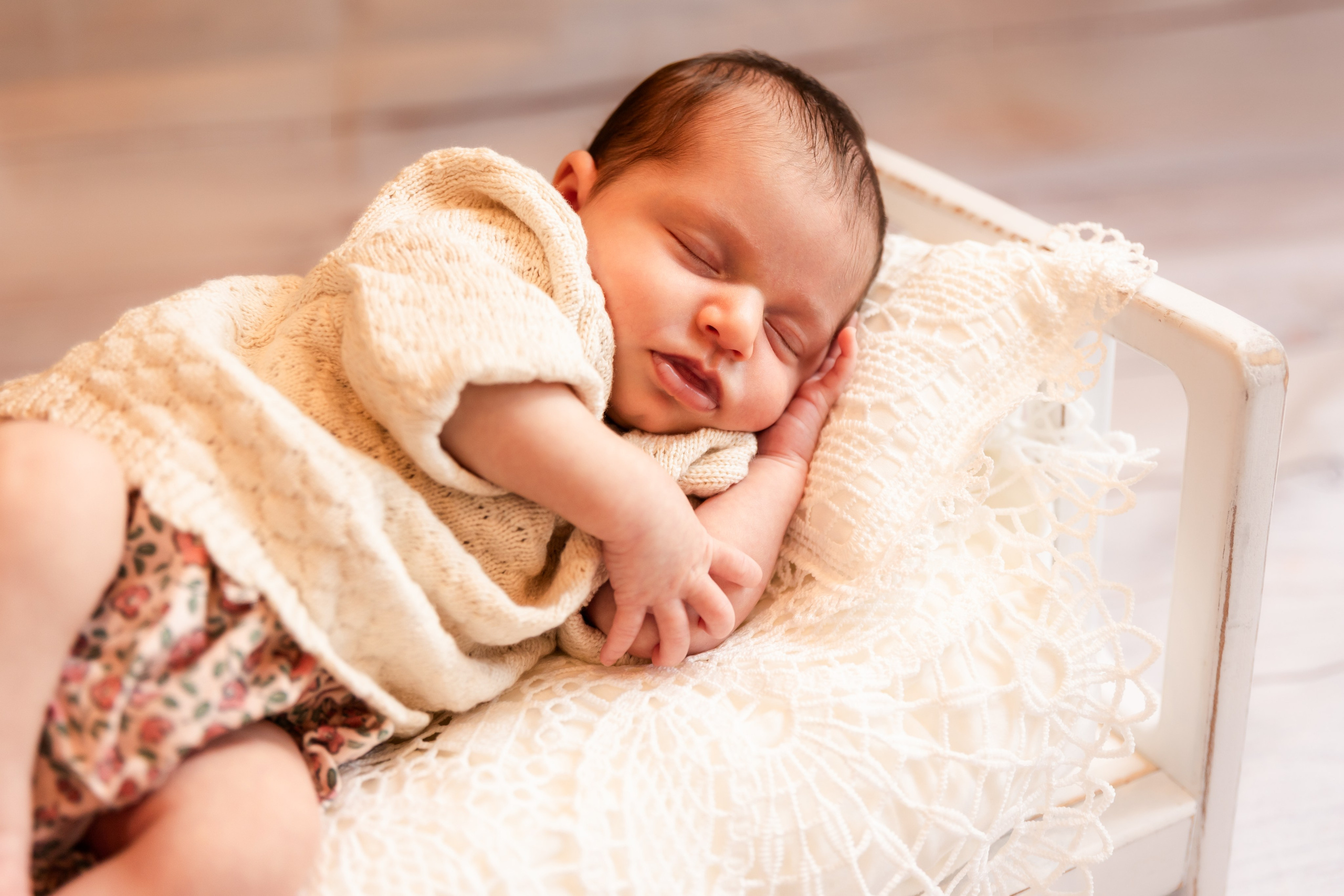 12 Days Newborn Girl Session | A Sweet Newborn Photoshoot. Family, lifestyle, and commercial photography in New York and New Jersey