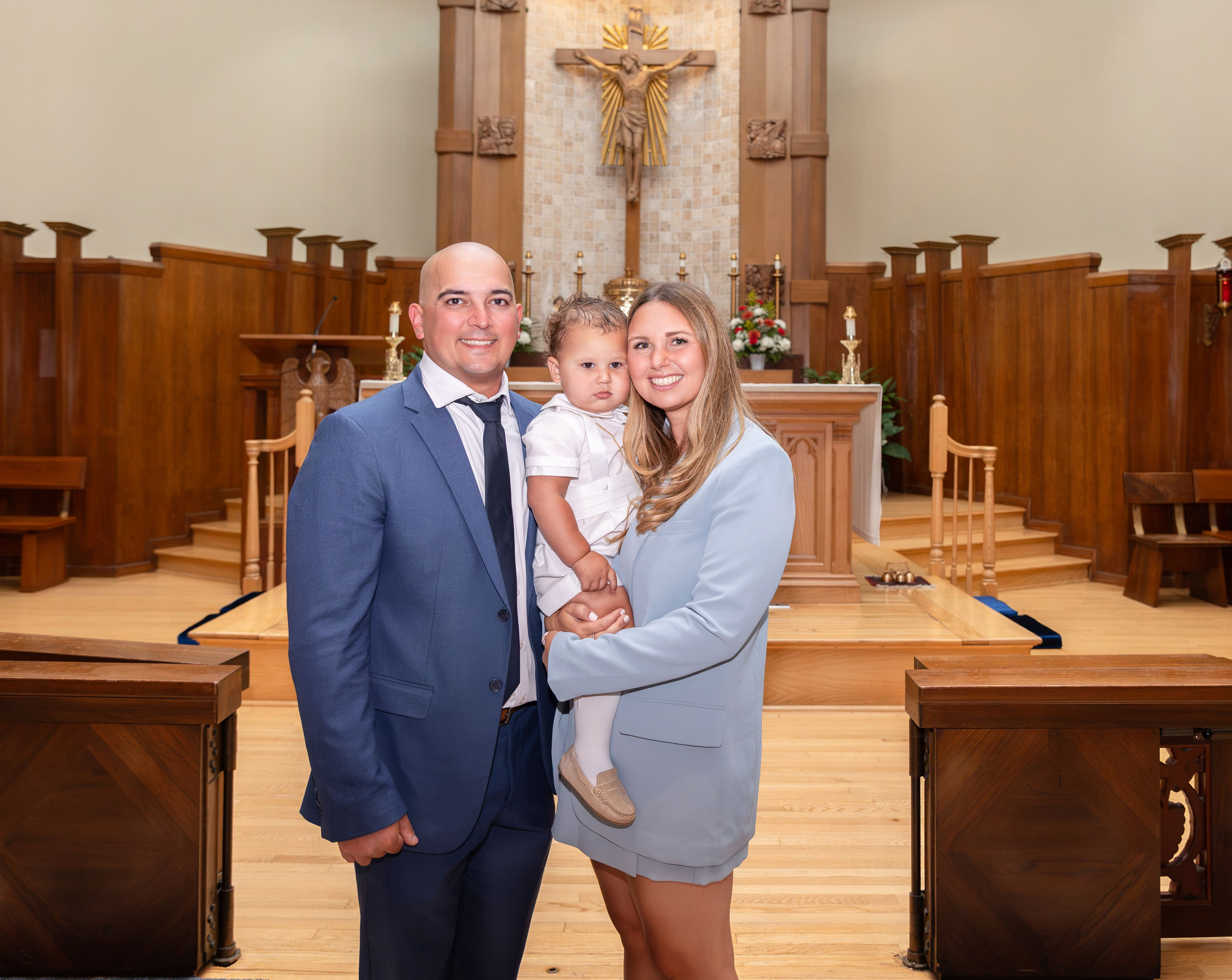 A Little Boy’s Catholic Baptism. Family, lifestyle, and commercial photography in New York and New Jersey