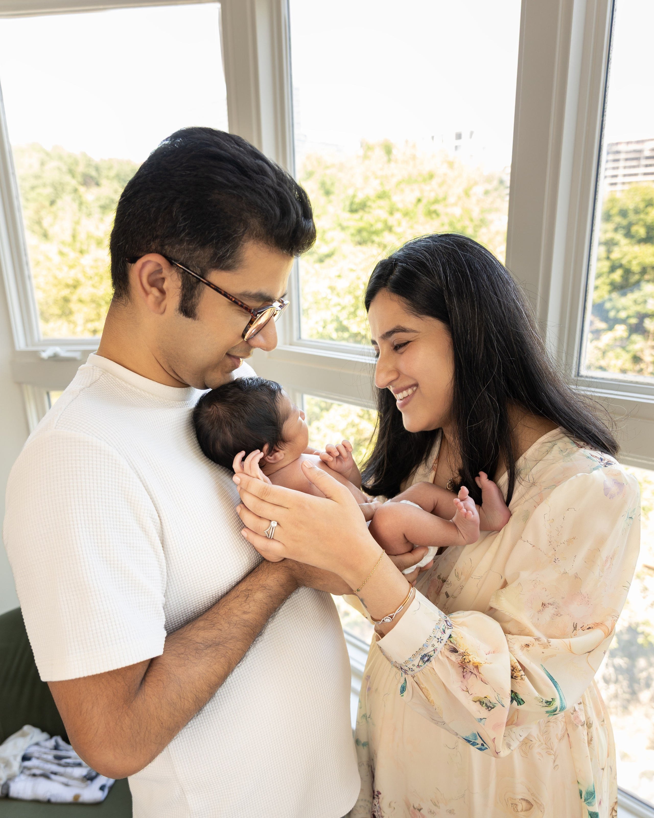 Indian Newborn Baby Boy & Family Photoshoot. Family, lifestyle, and commercial photography in New York and New Jersey