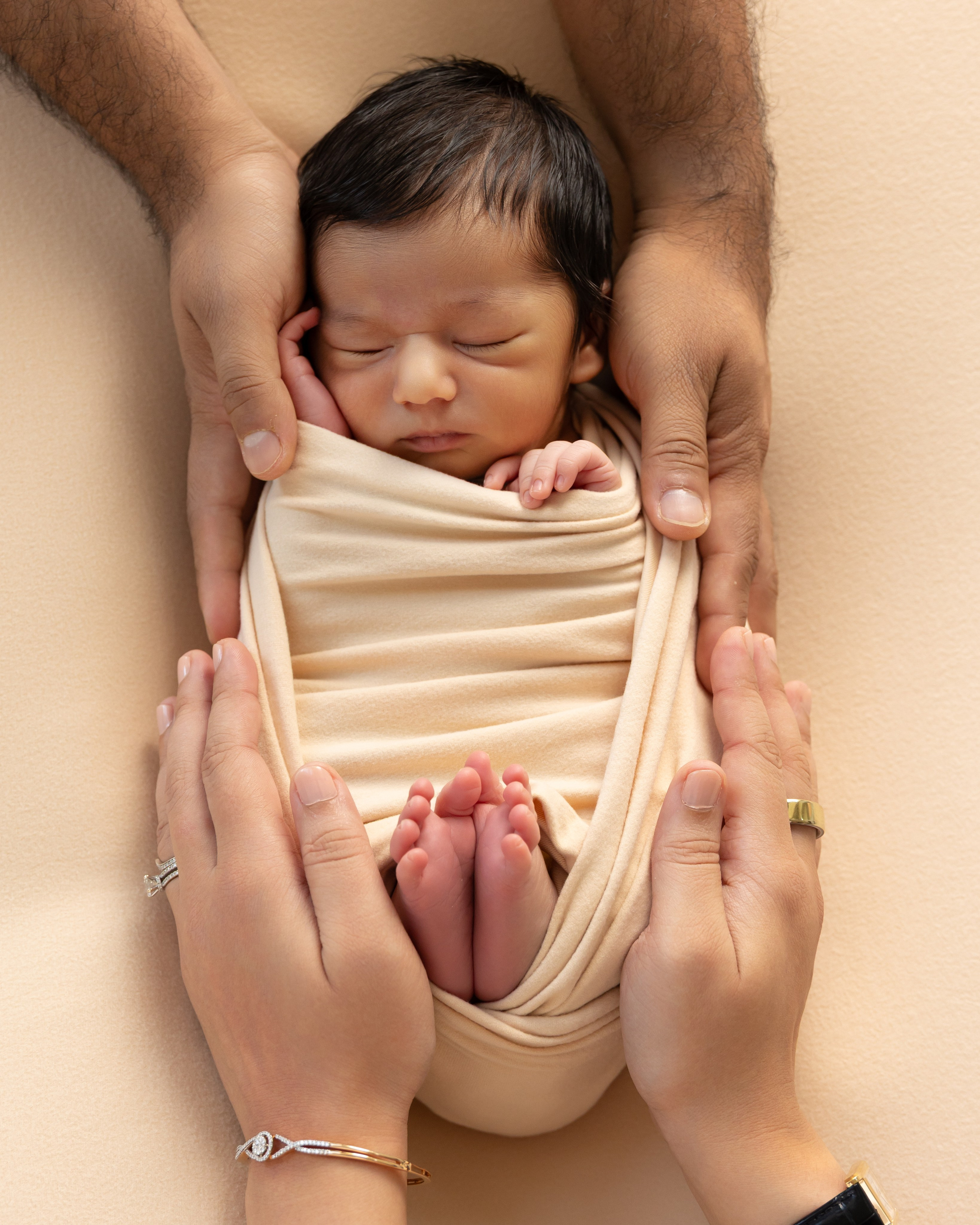 Indian Newborn Baby Boy & Family Photoshoot. Family, lifestyle, and commercial photography in New York and New Jersey