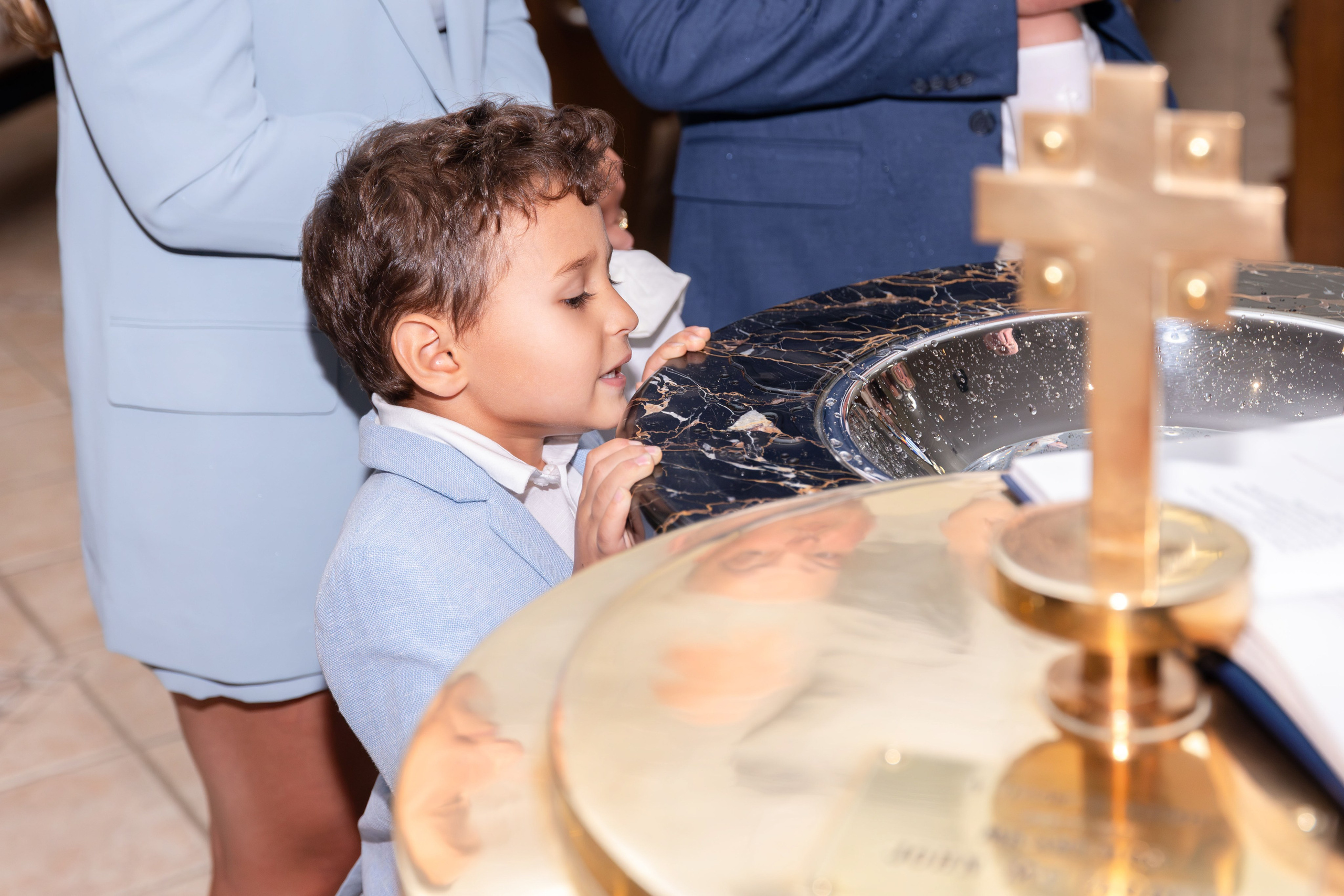A Little Boy’s Catholic Baptism. Family, lifestyle, and commercial photography in New York and New Jersey
