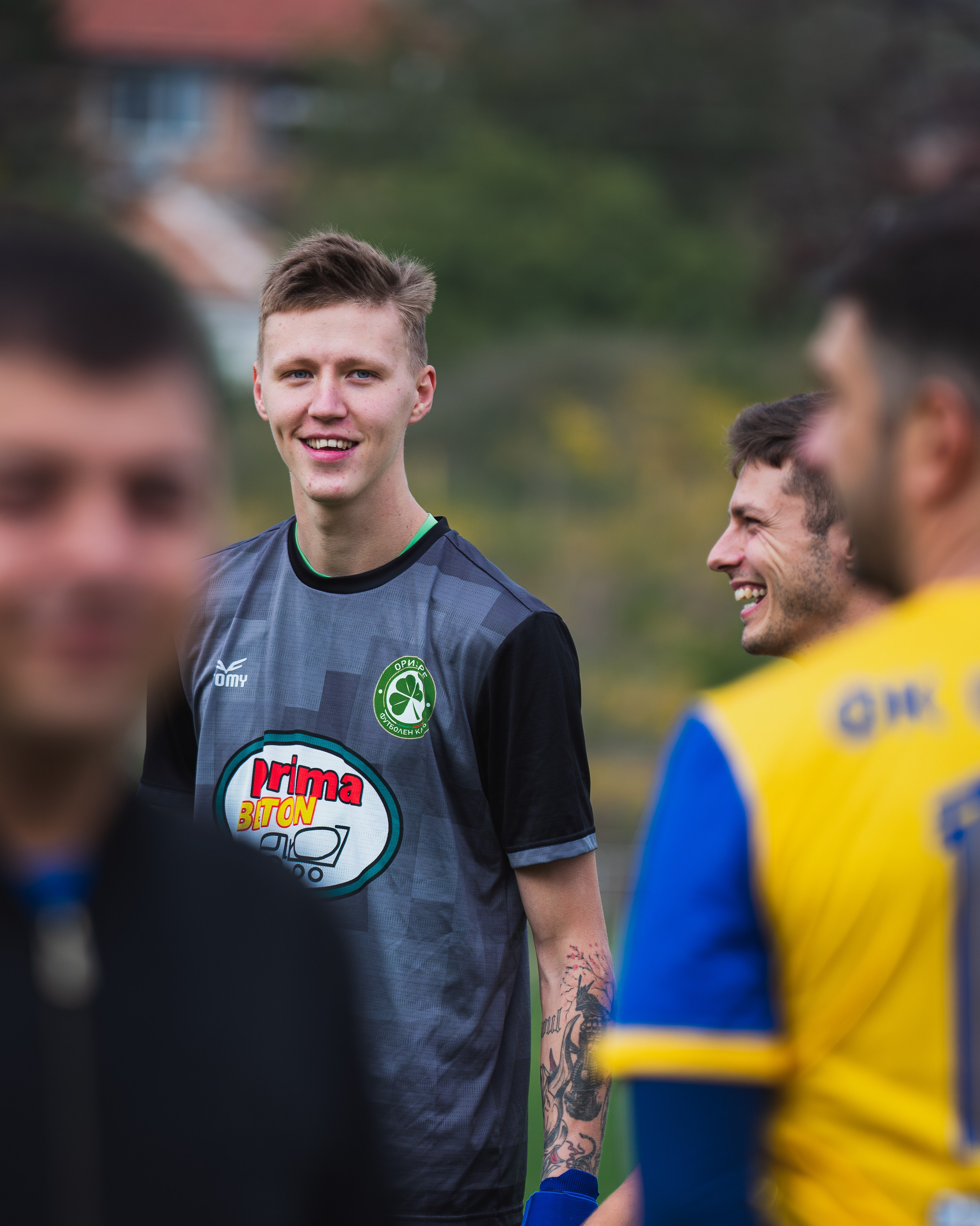 Football. Sports photography