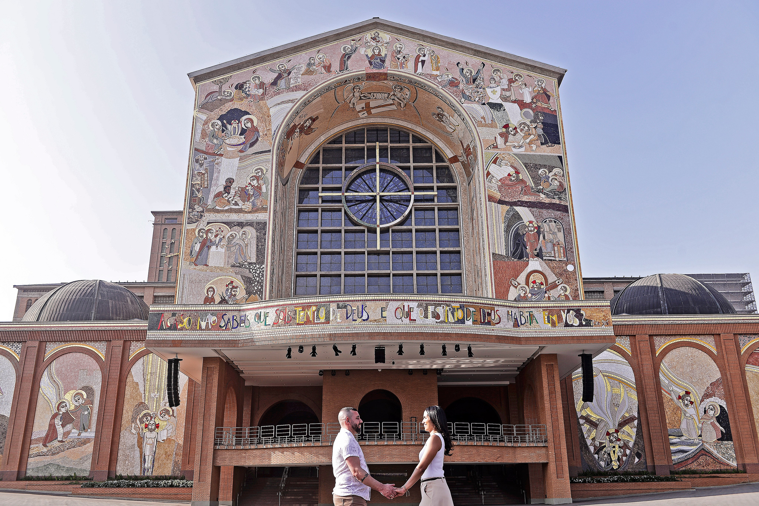 Manuela & Vinícius — Santuário Aparecida do Norte, Aparecida. Produtora Bride