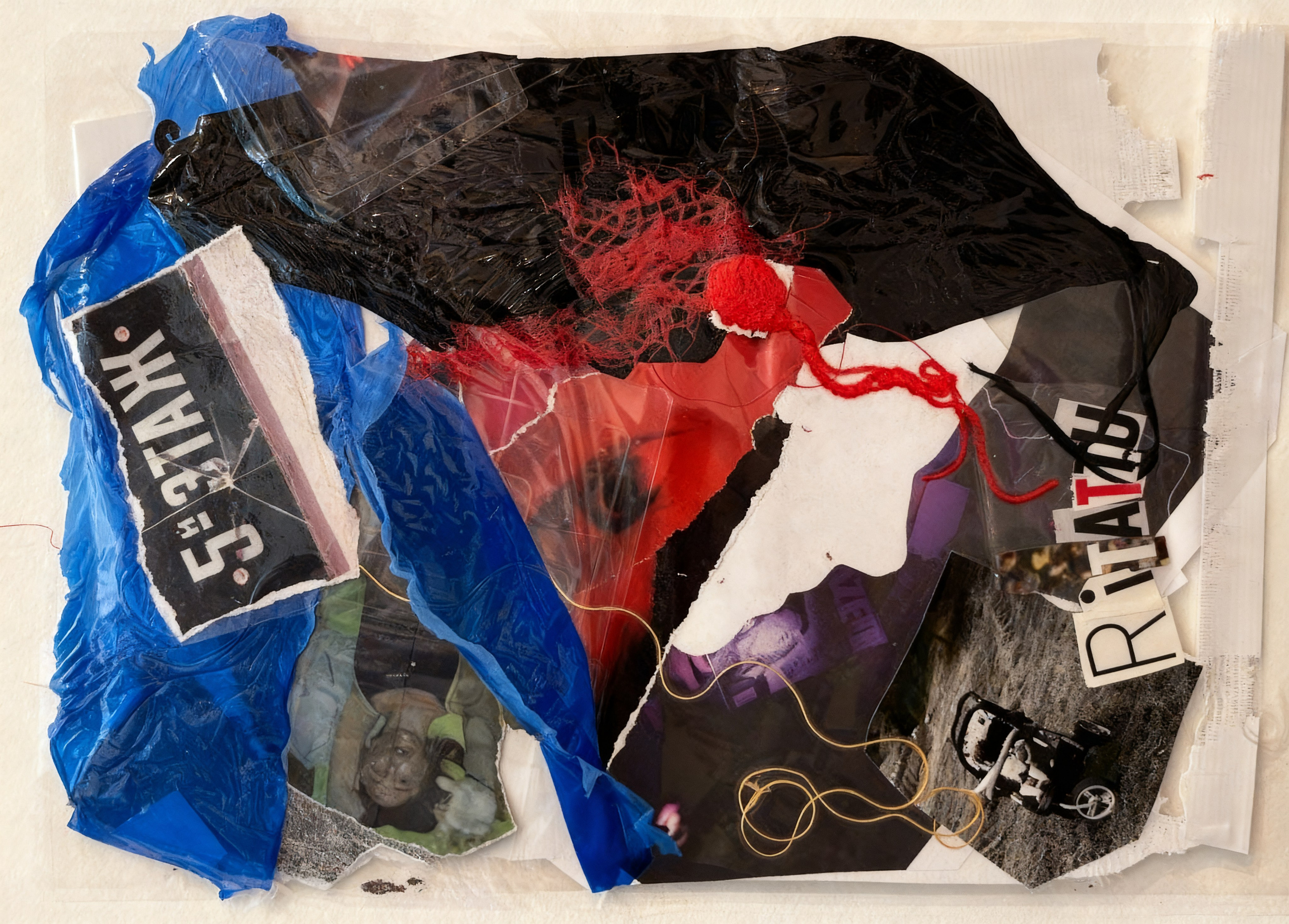 Group exhibition “lost & found” Paris, France. Rita Salnikova — Collage Artist and Visual Creator in Grenoble France