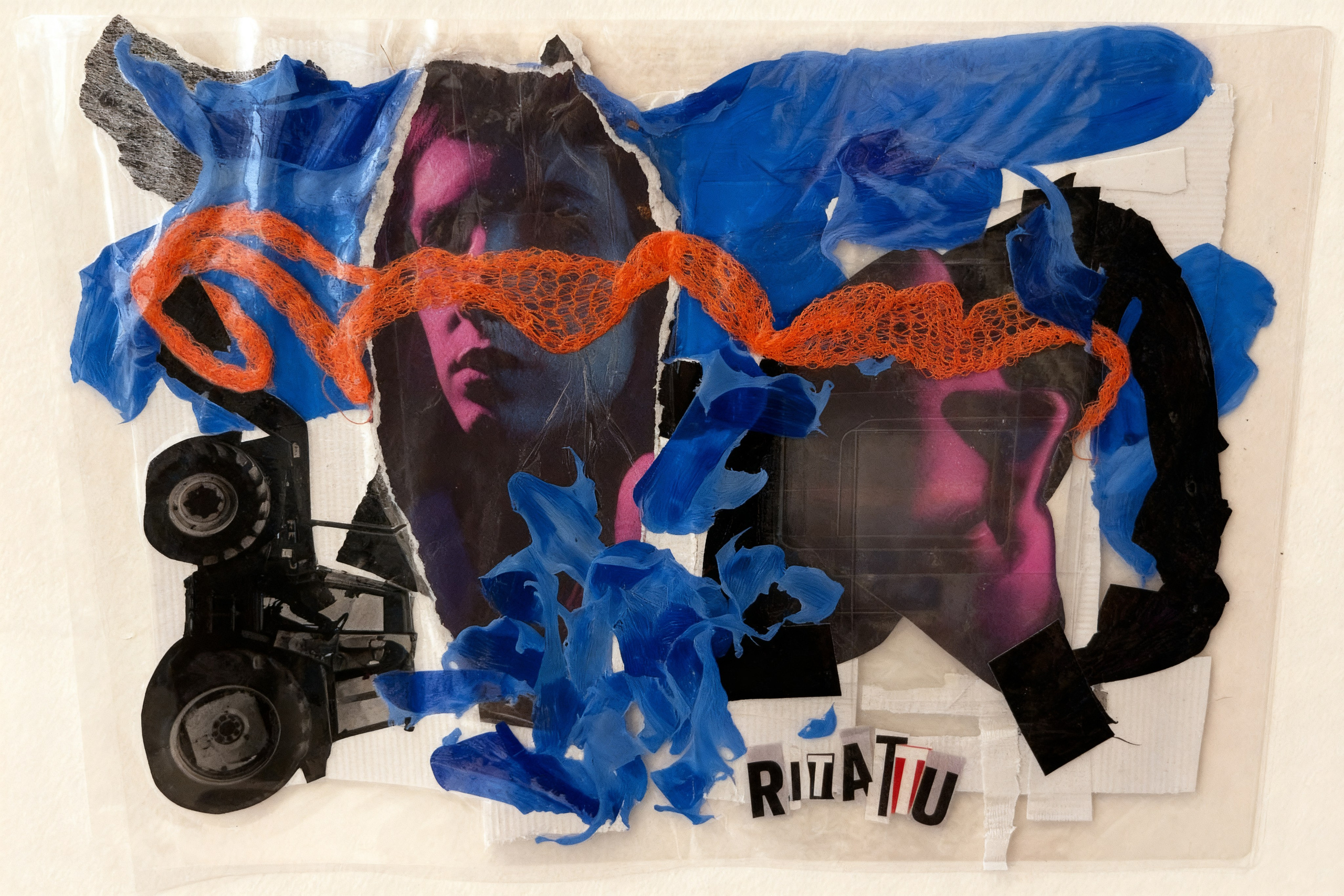 Group exhibition “lost & found” Paris, France. Rita Salnikova — Collage Artist and Visual Creator in Grenoble France
