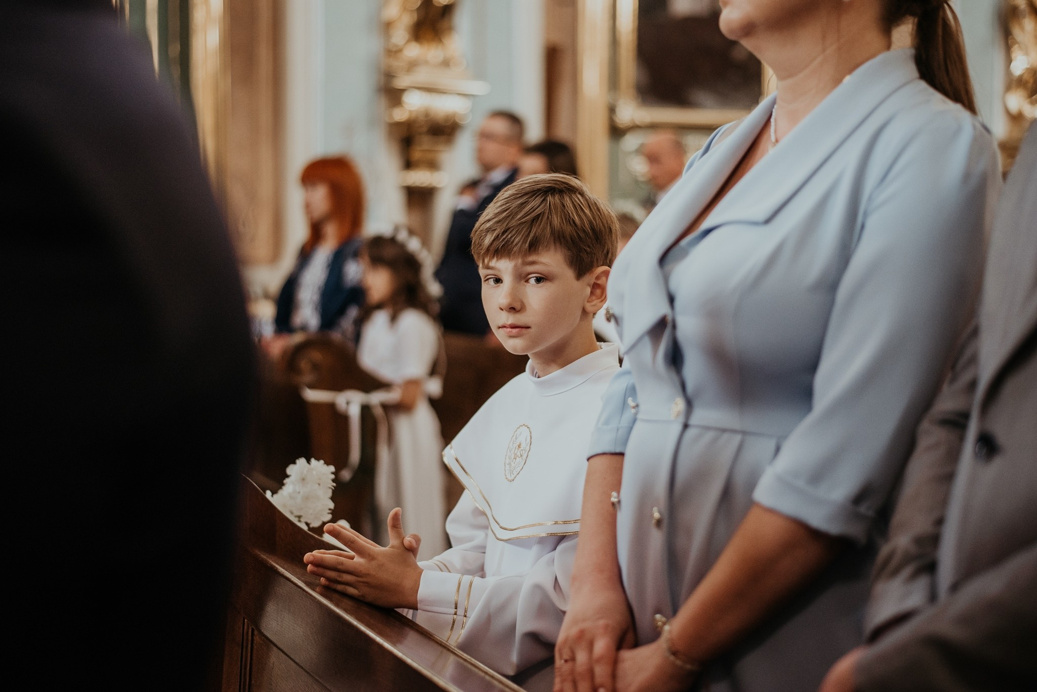 I Komunia Św. Marcela. Dominika Strachacka Fotografia | Fotograf ślubny i rodzinny Opole Lubelskie Lublin