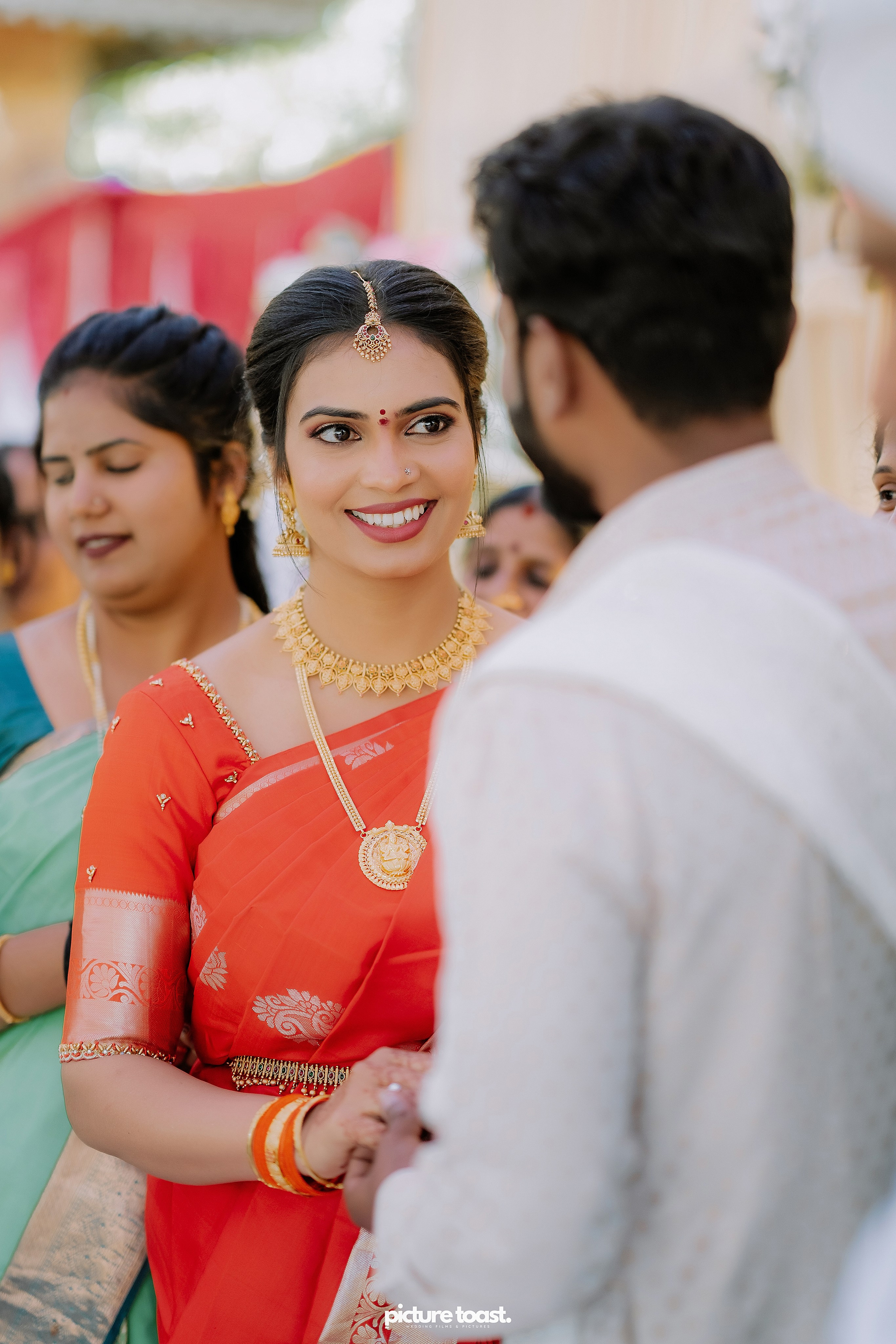 Wrapped in love and tradition. Fine art Wedding Photographers in India & Canada