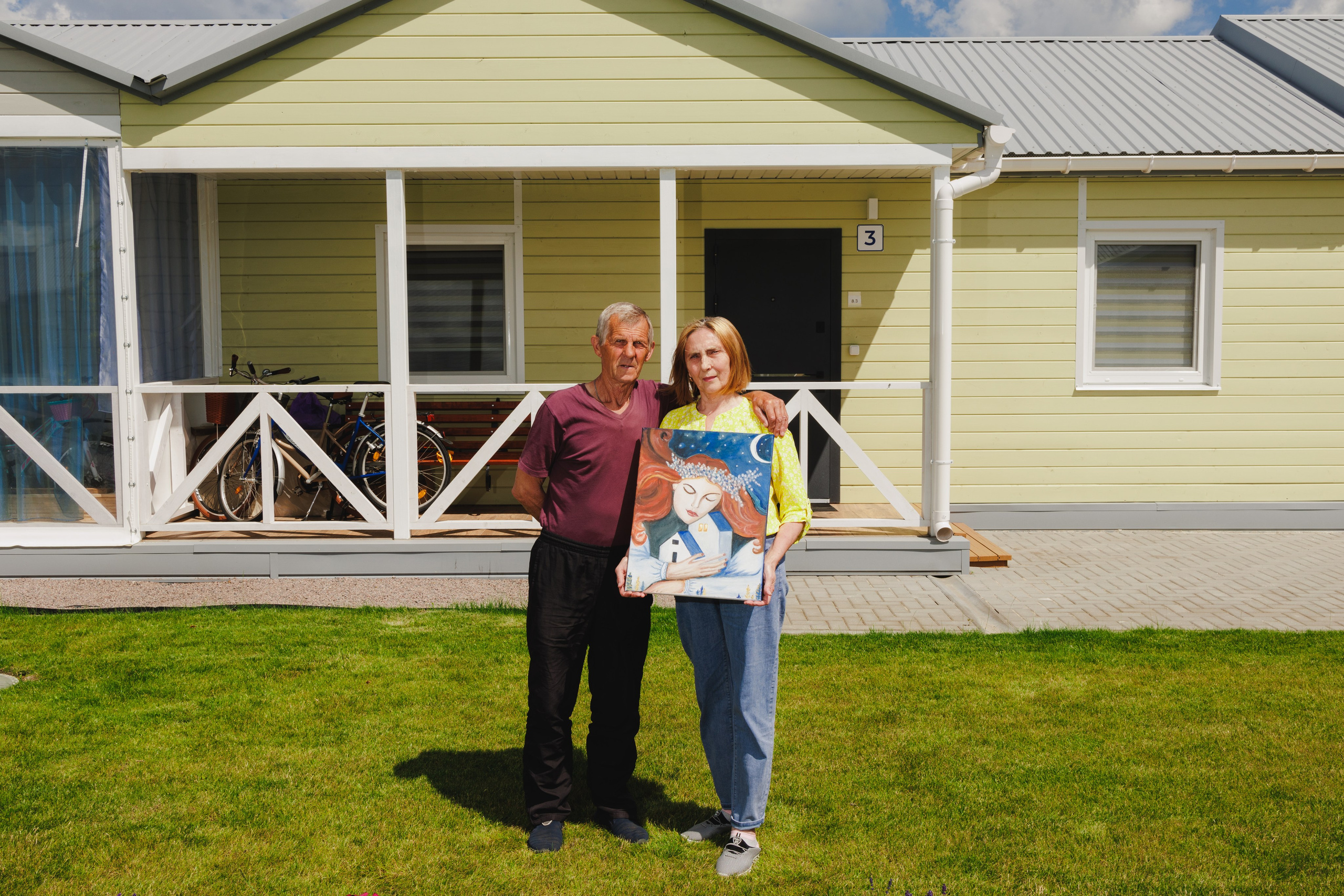 Family Moiseienko. Senior Chudo Village