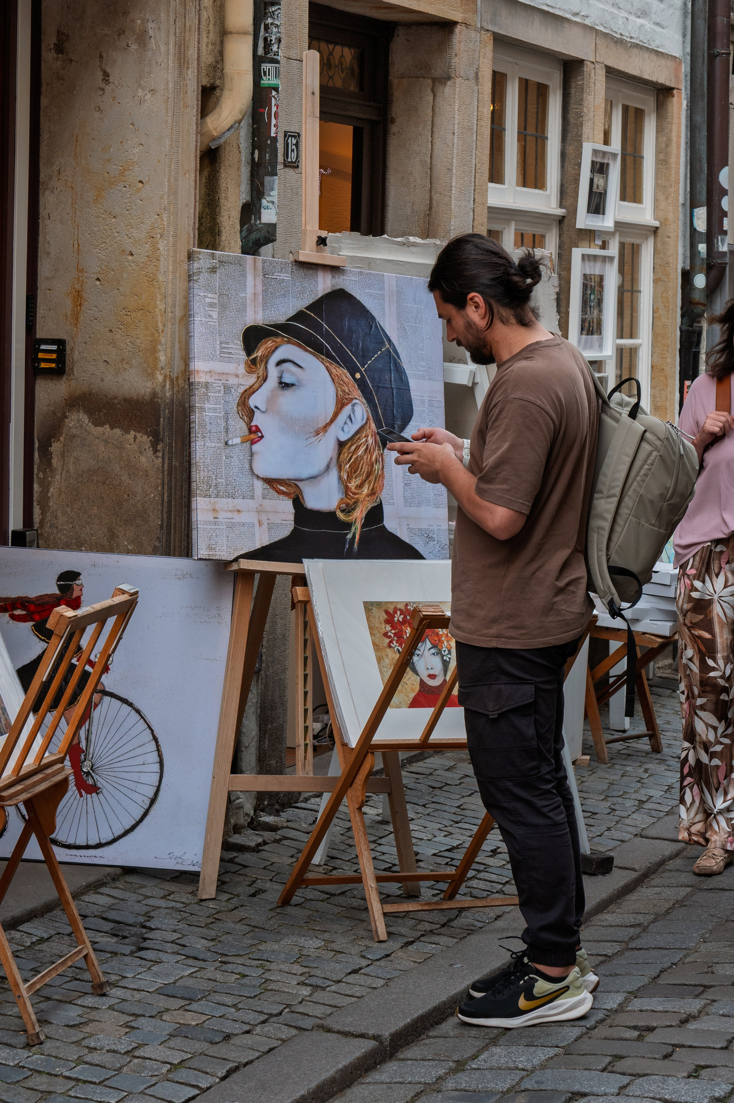 A little bit of street in Bremen #5. URBANSTREETFILES.ART
