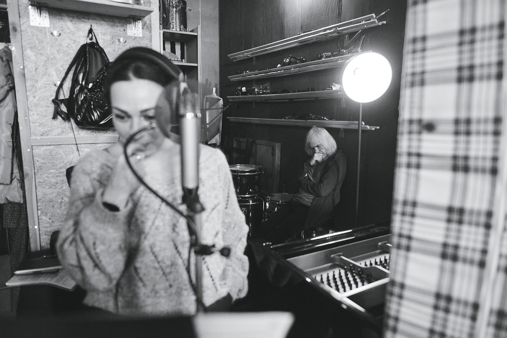 "through the light" recording sessions