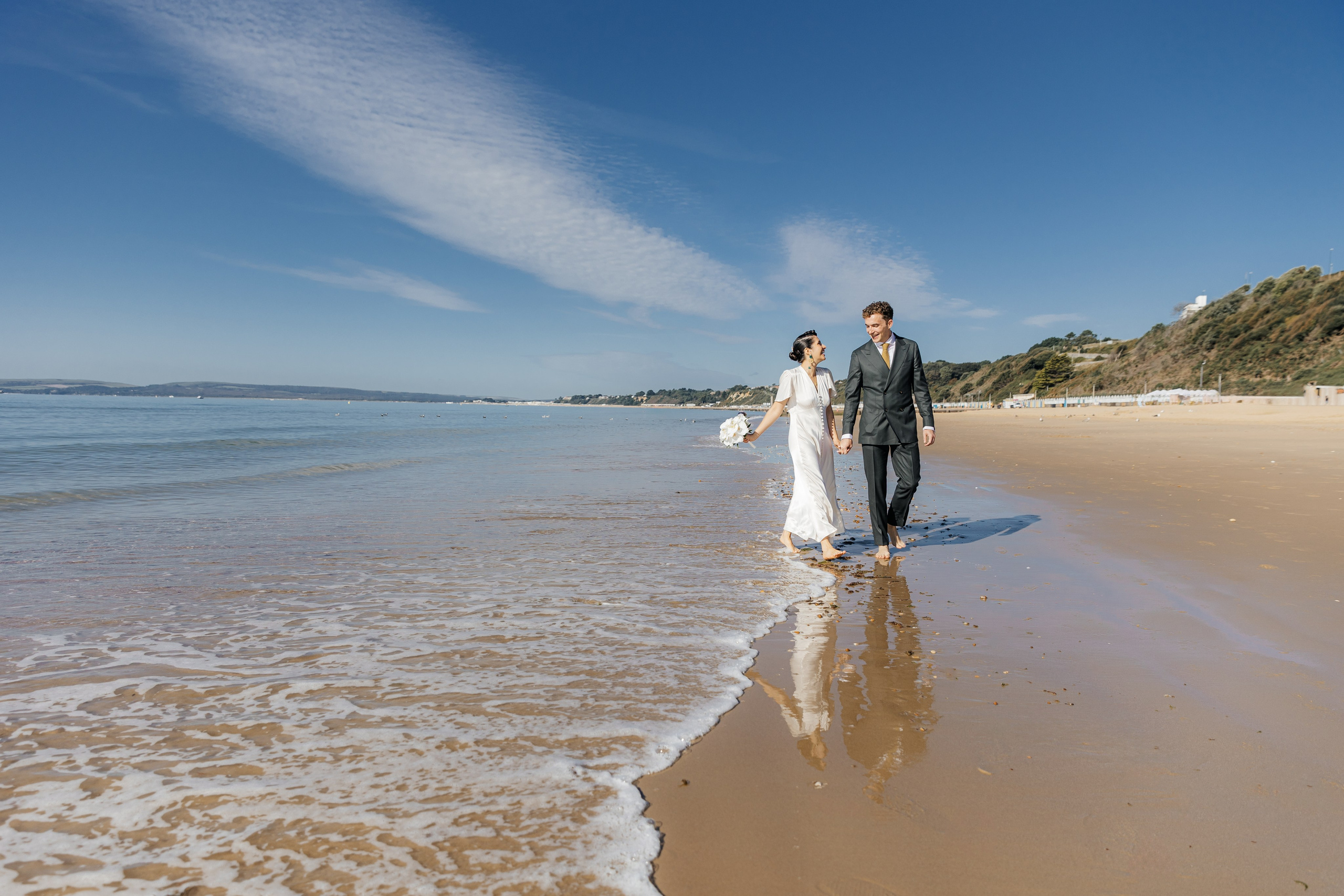 Alejandra & Jason. Bournemouth Highcliff Marriott Hotel.