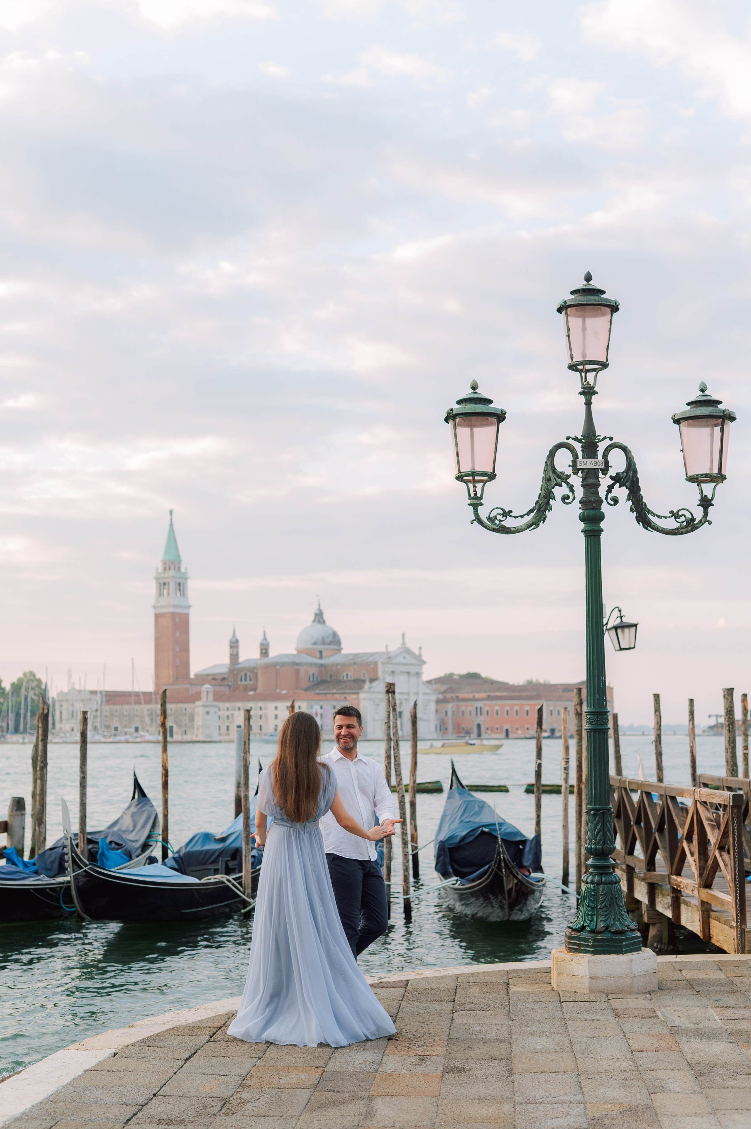 Vasilisa & Timur. Фотограф в Венеции Anna Terzi