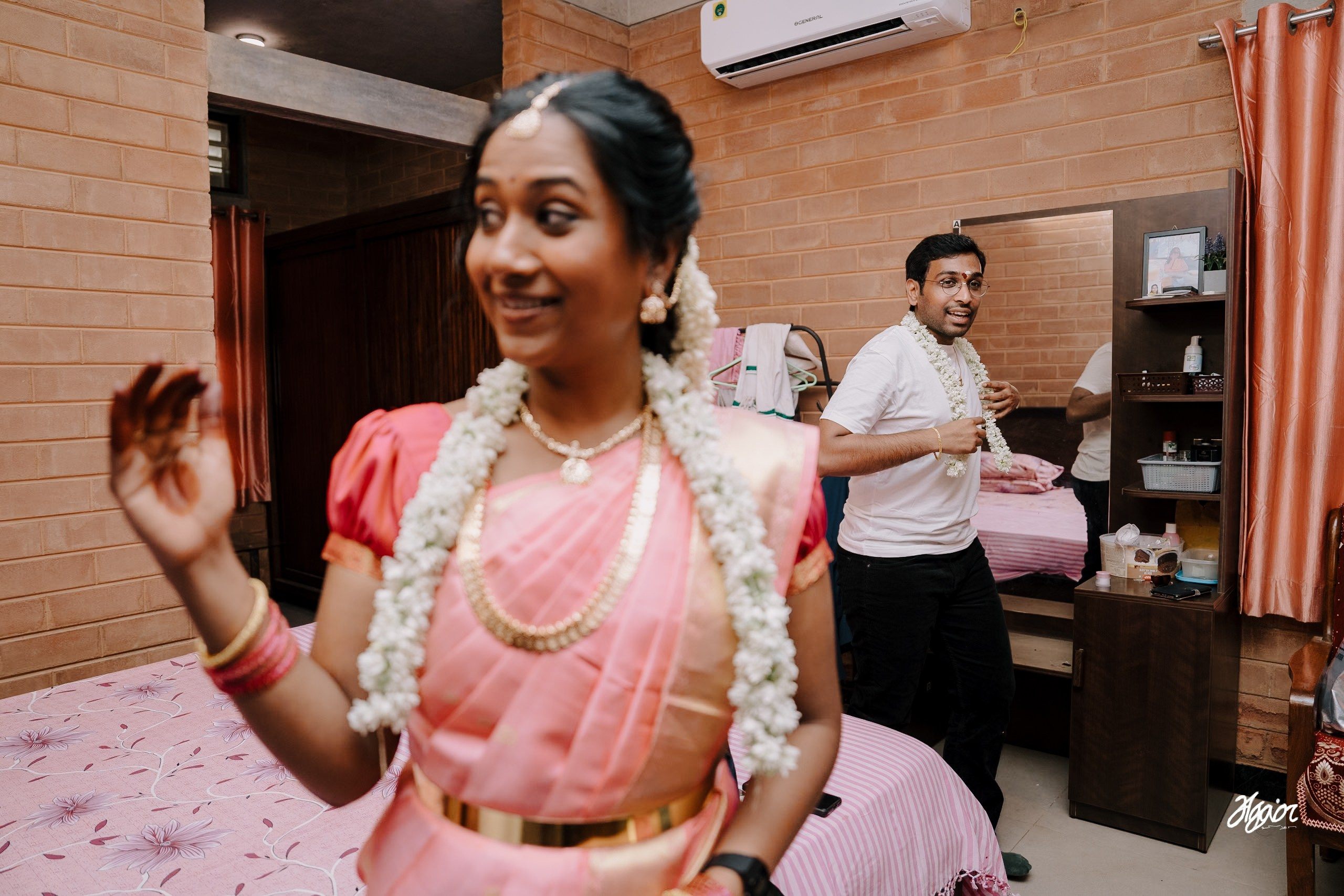 Wedding documentary photography in Pondicherry. Agam Vizha