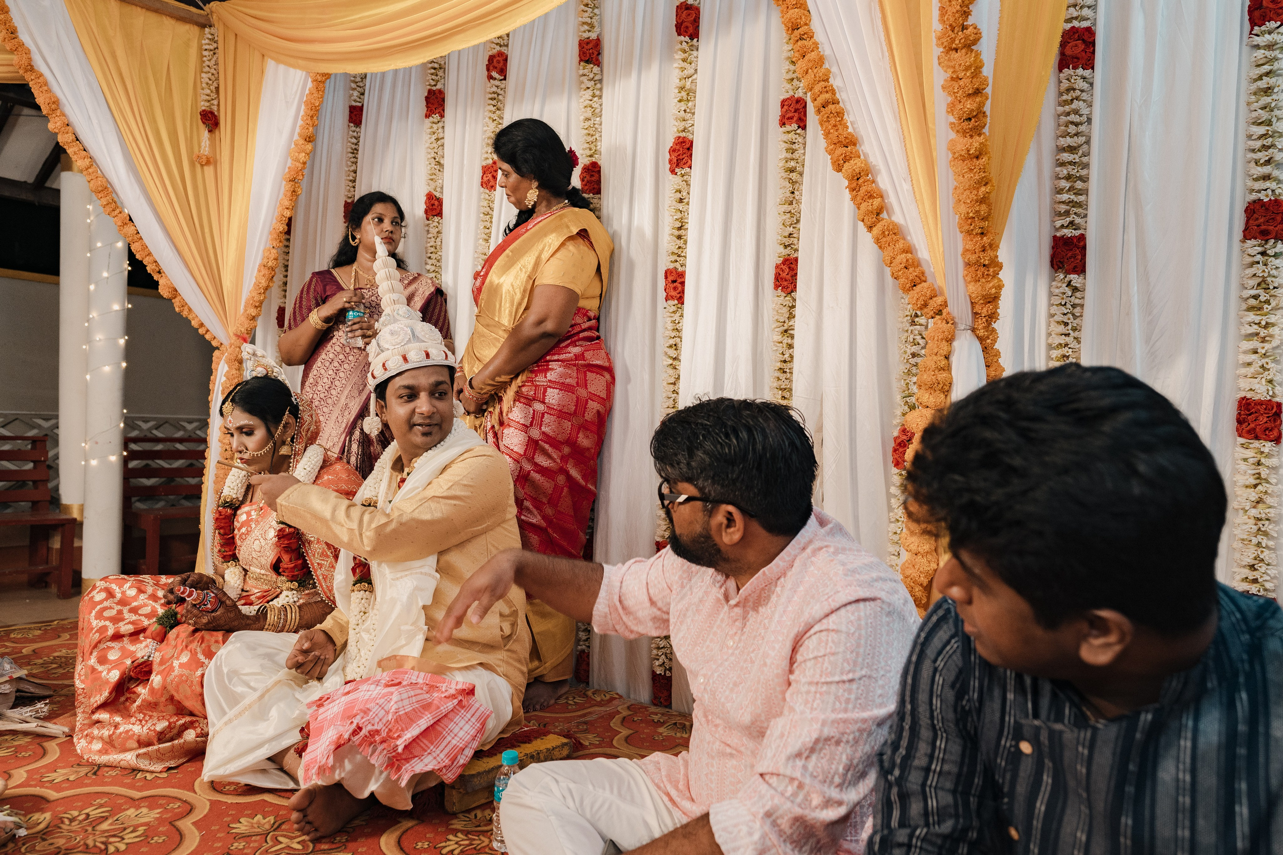 Sagaya & Rakesh. Agam Vizha