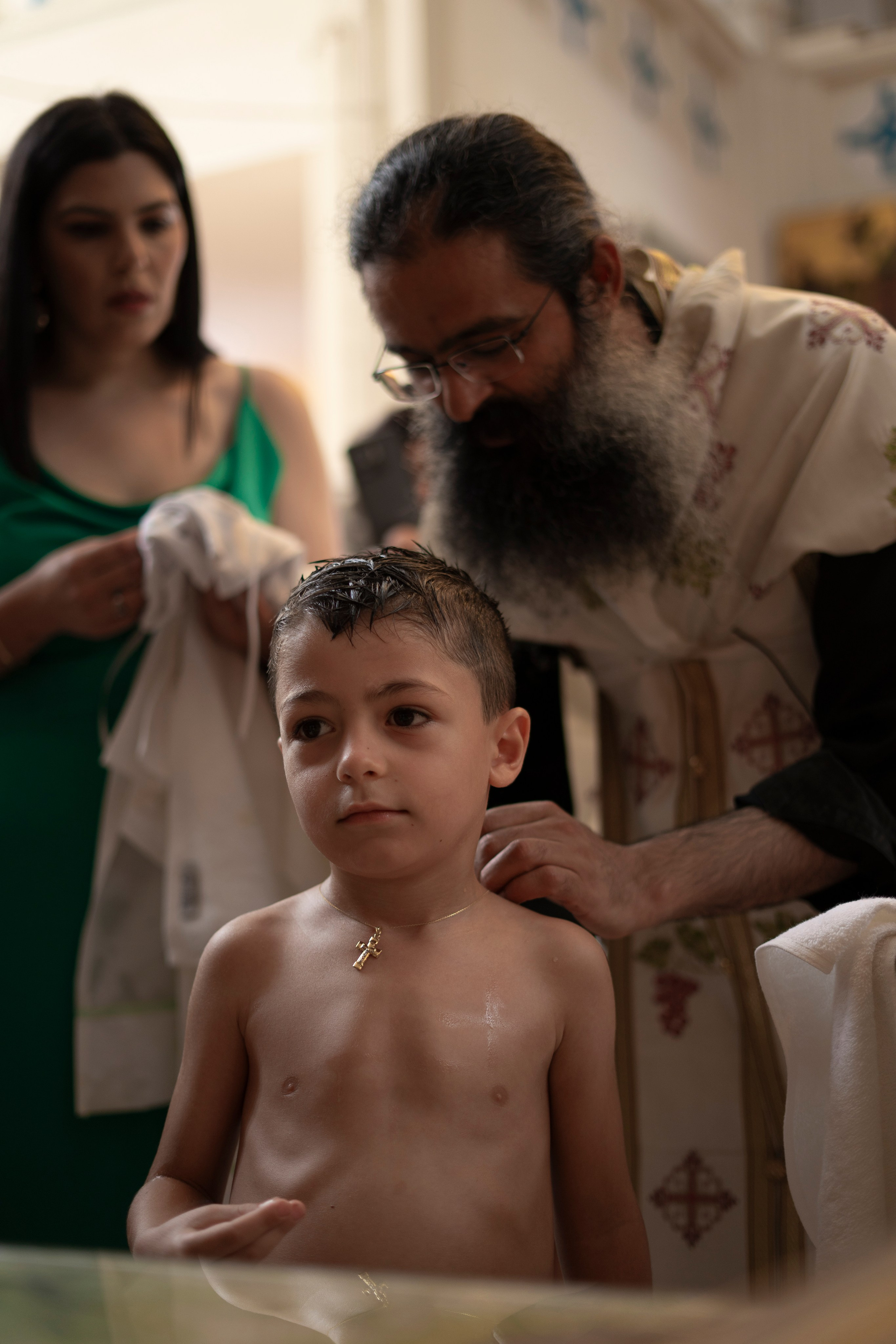 George's baptism day (short report). Ваш Фотограф на Кипре, Нино Келесиду