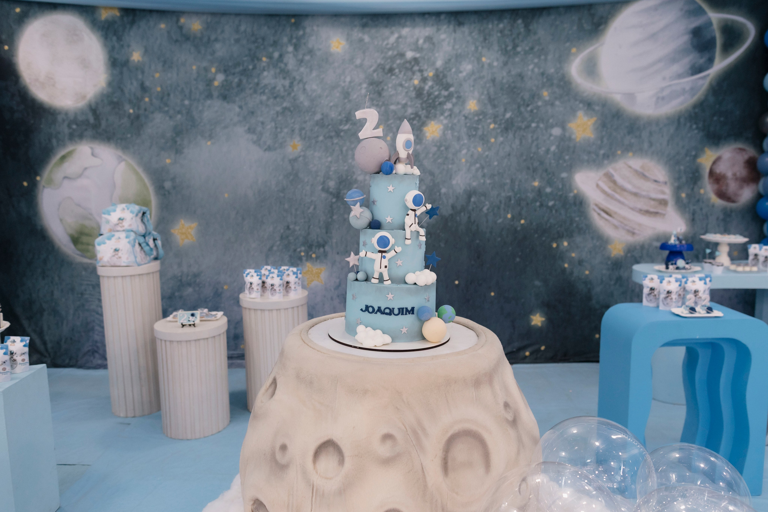 Festa de 2 anos do Joaquim com tema astronauta em Recife