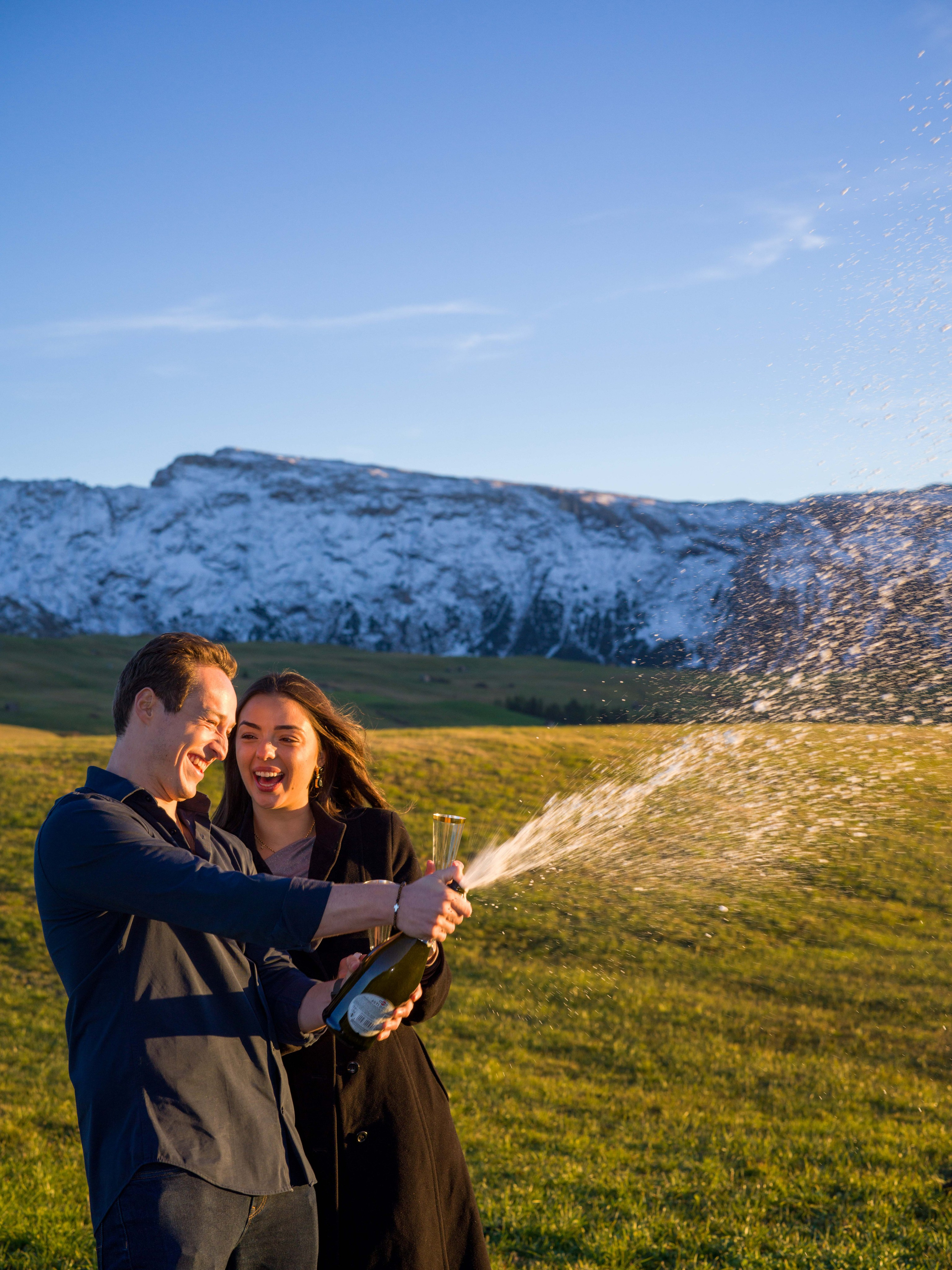 The Dolomites Proposal Photographer. Ale Kor — Фотограф в Италии | озеро Комо, озеро Гарда, Венеция, Доломиты