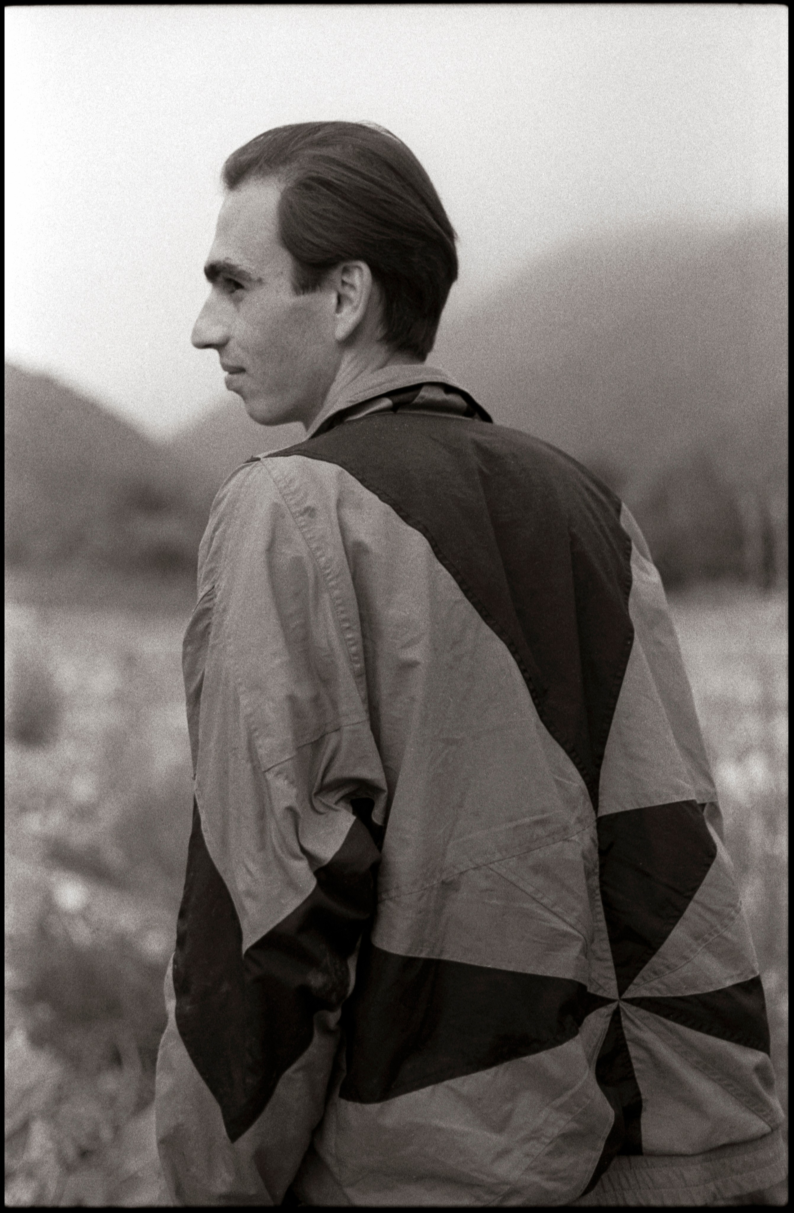 Eldar Ibadullayev, artist. Sheki. 2002