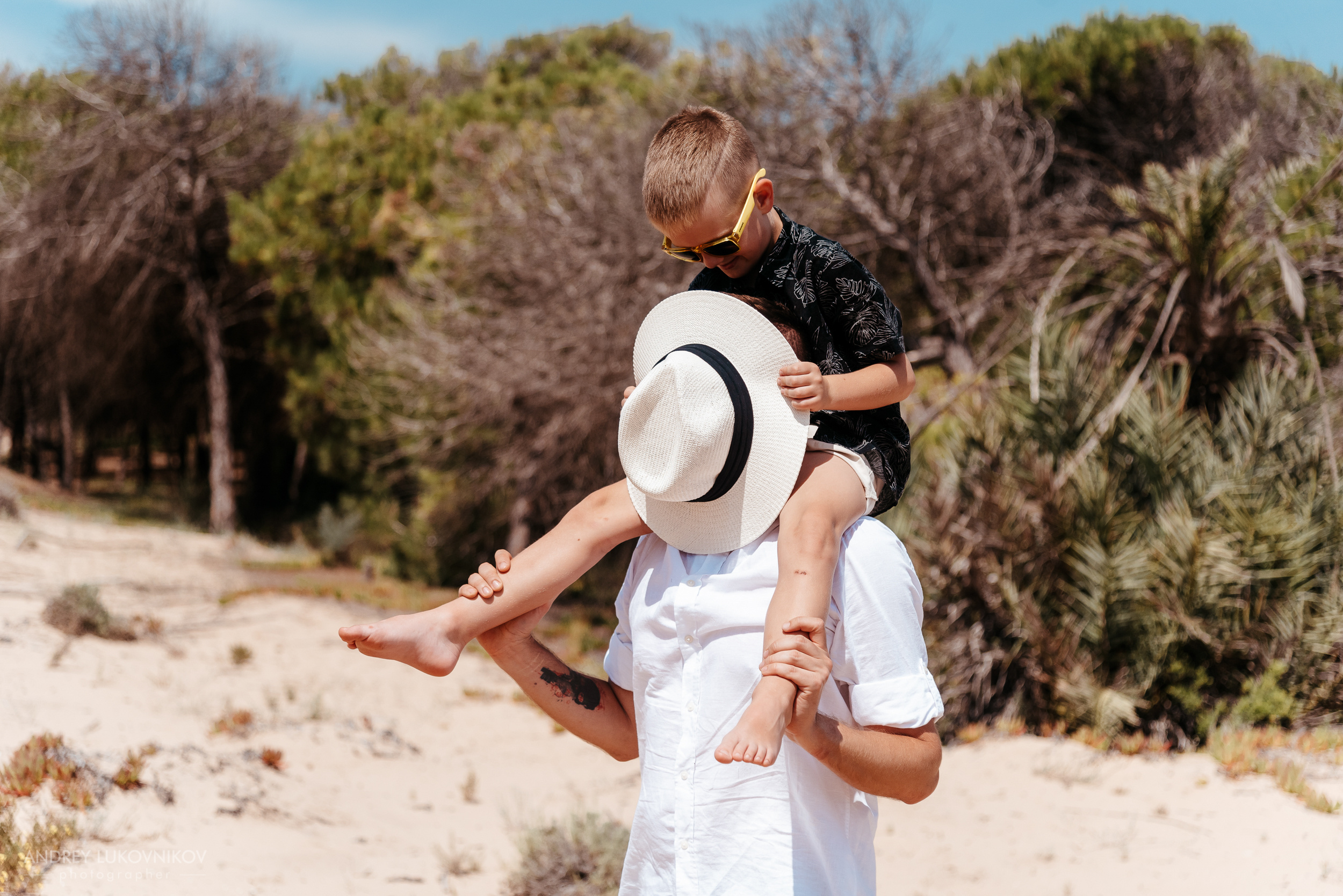 Семейный пикник в Испании