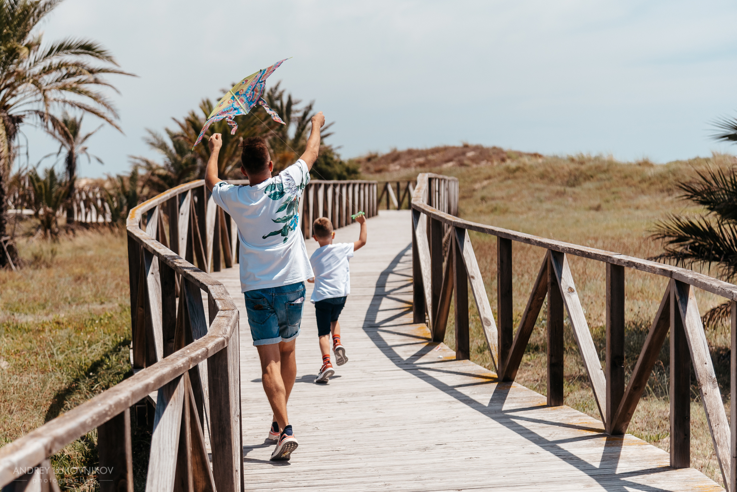 Семейная фотосессия на море
