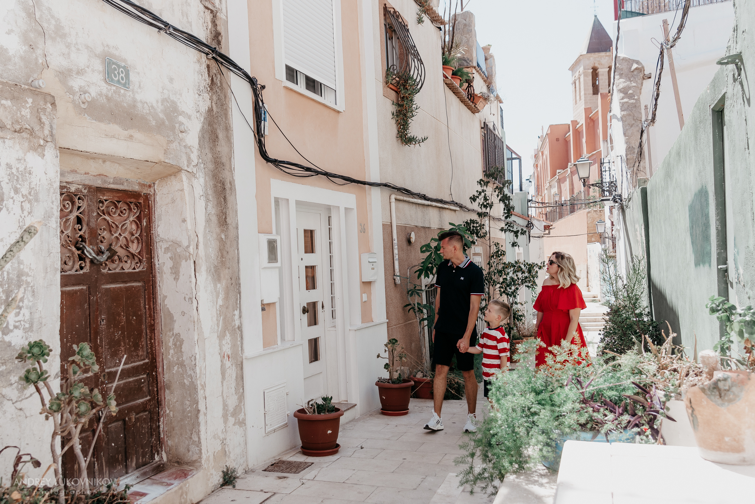 Семейная фотосессия в Аликанте