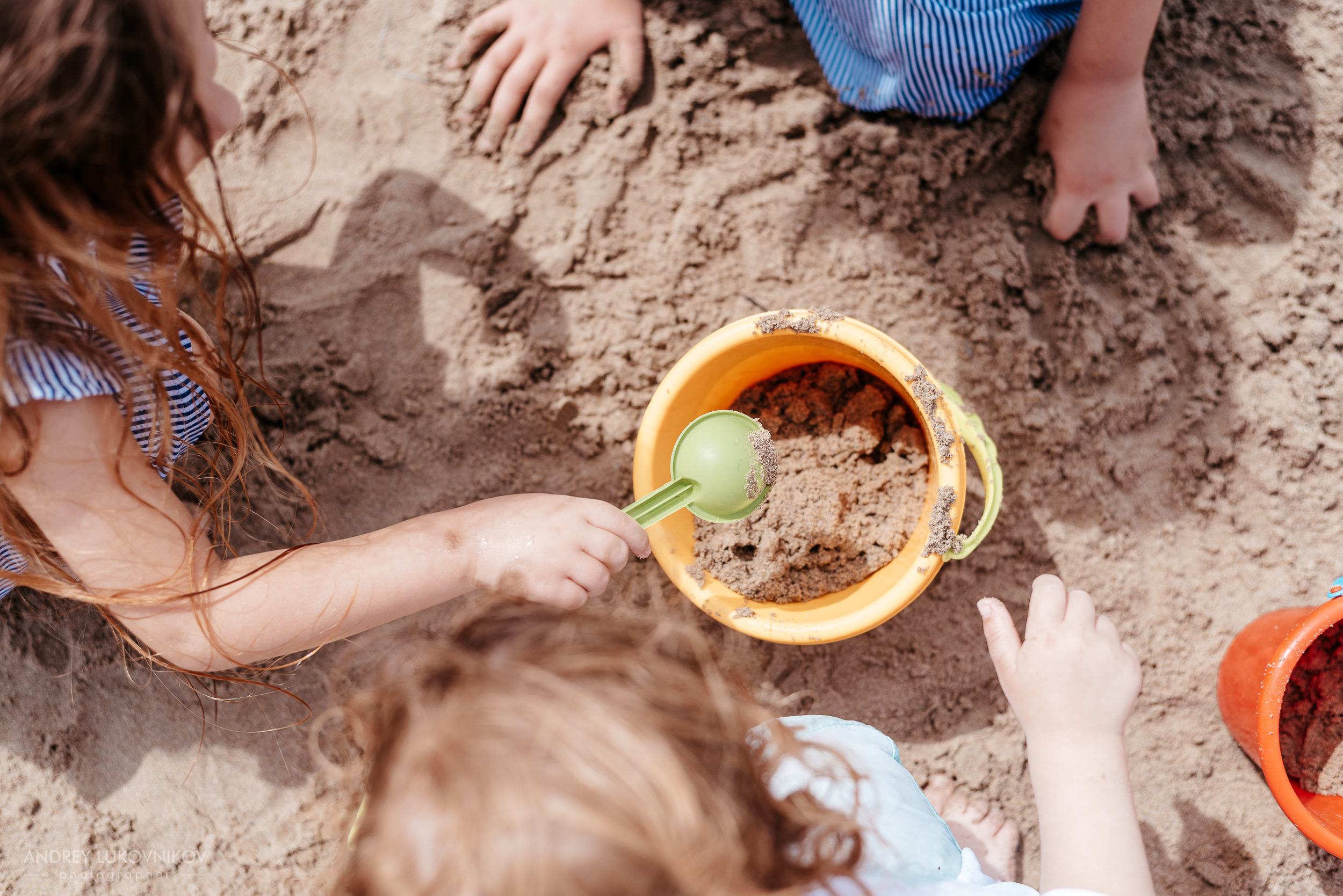 Семейная фотопрогулка на пляже