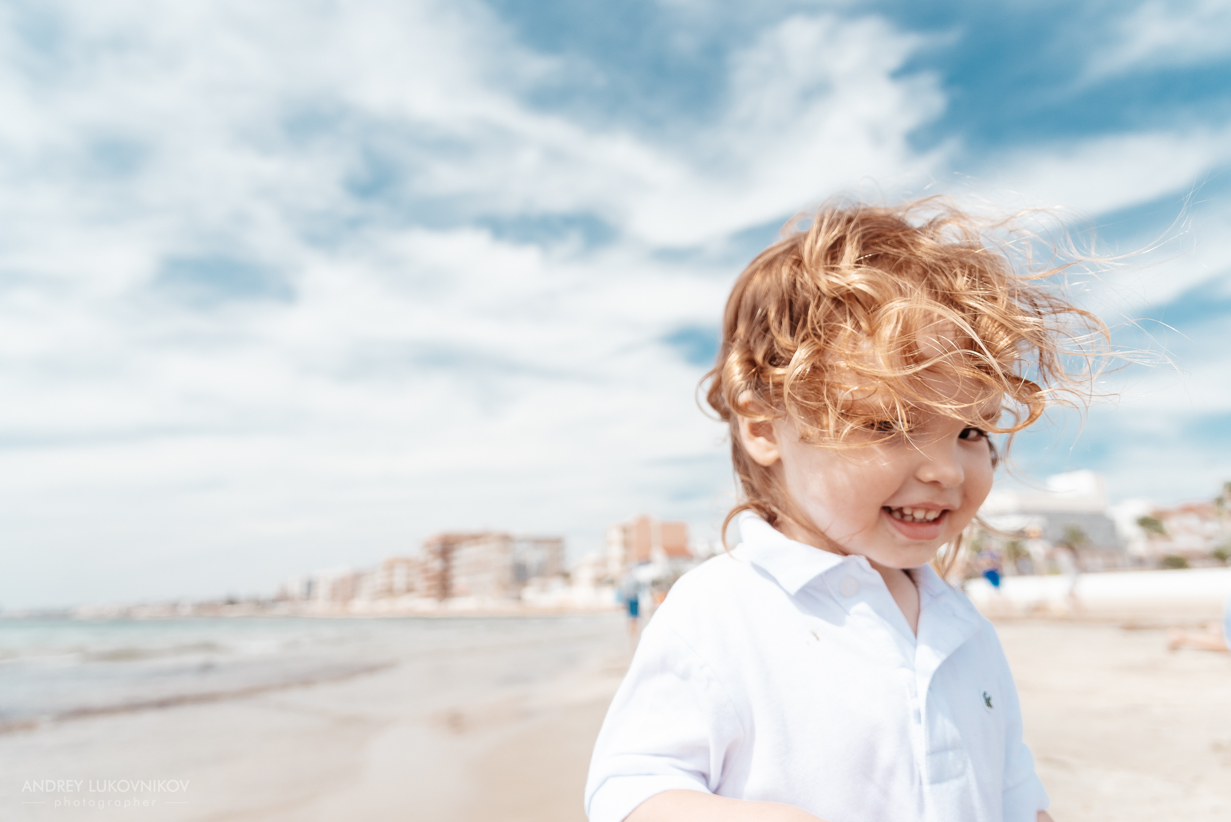 Семейная фотопрогулка на пляже