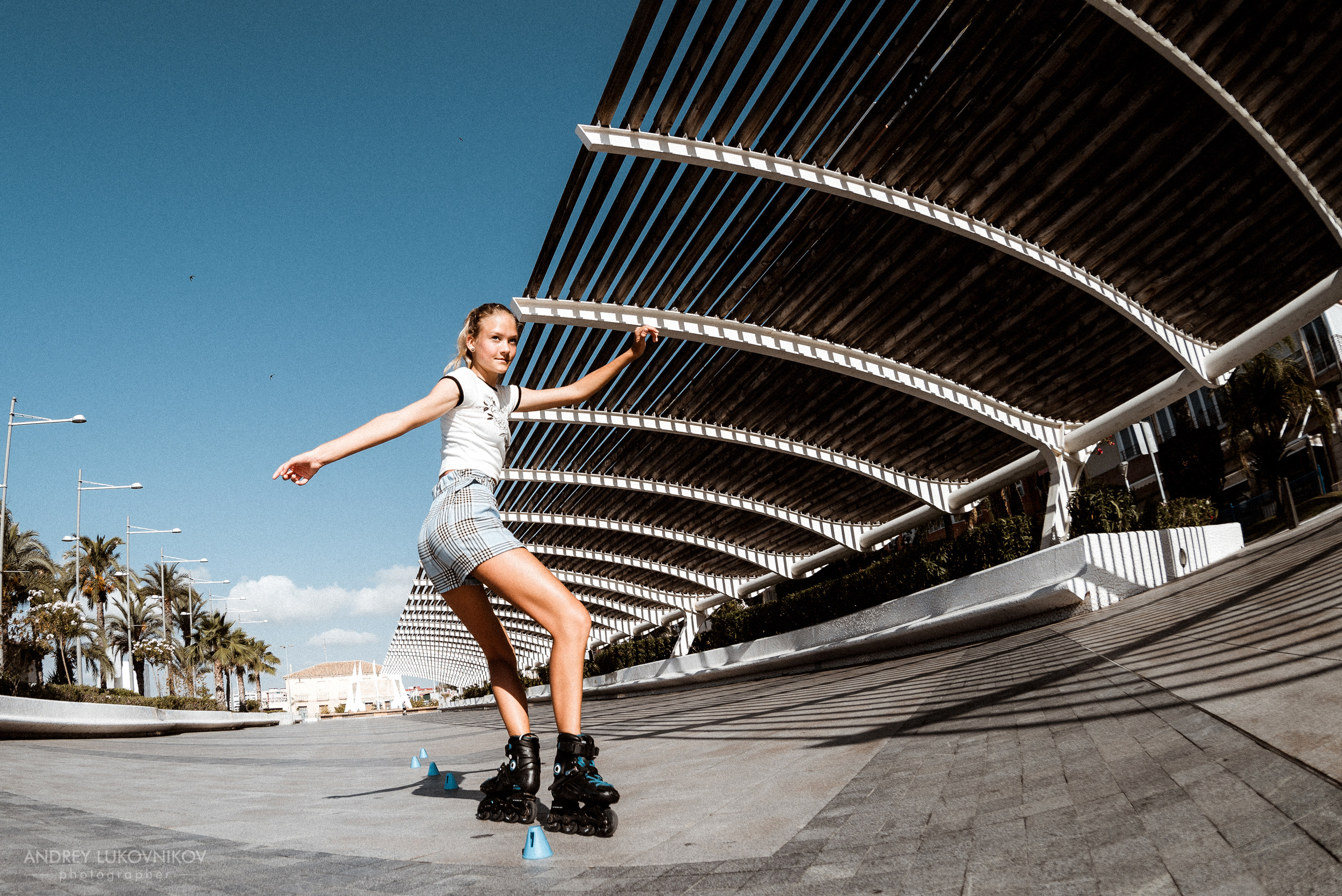 Фотосессия на роликах. Торревьеха