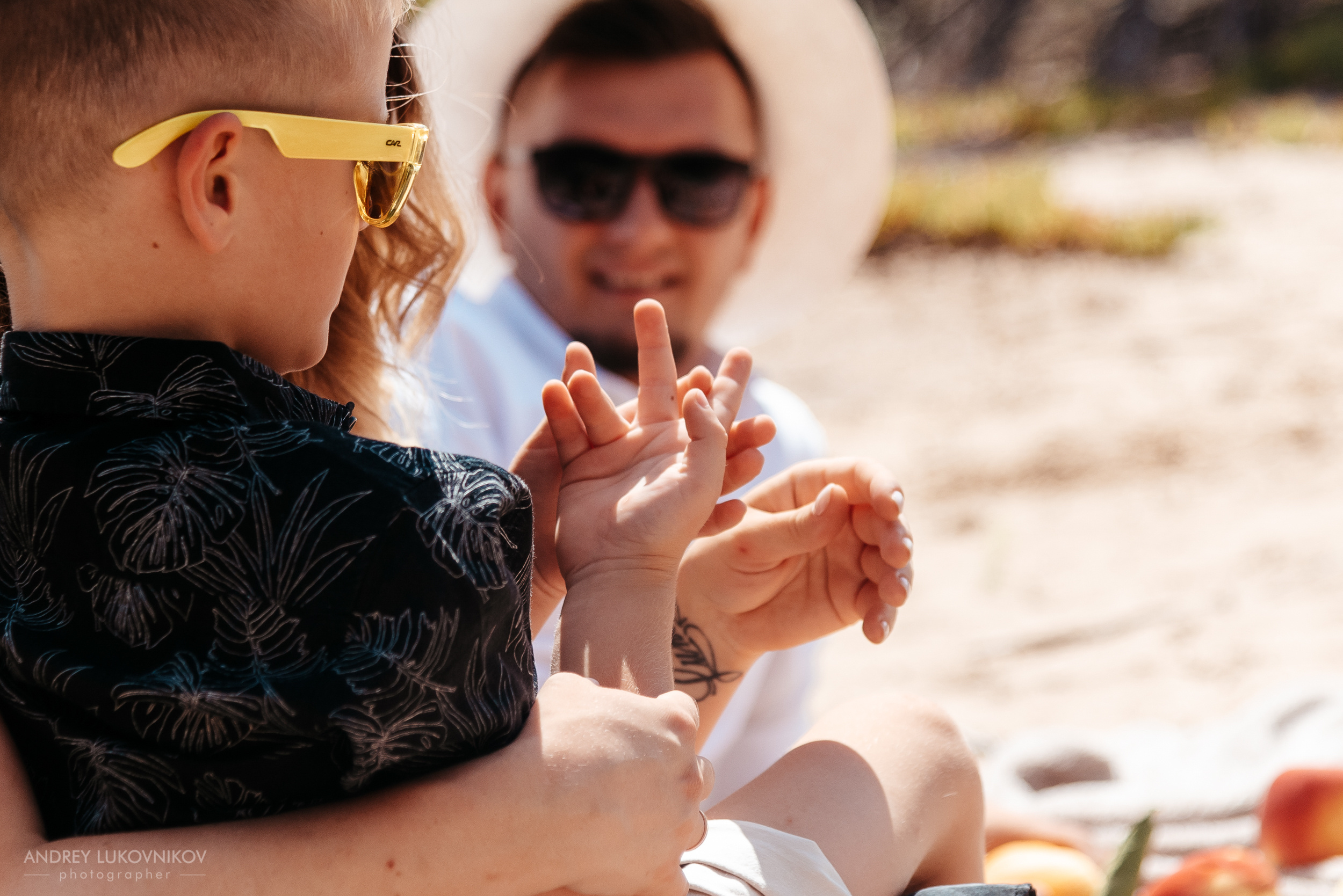 Семейный пикник в Испании