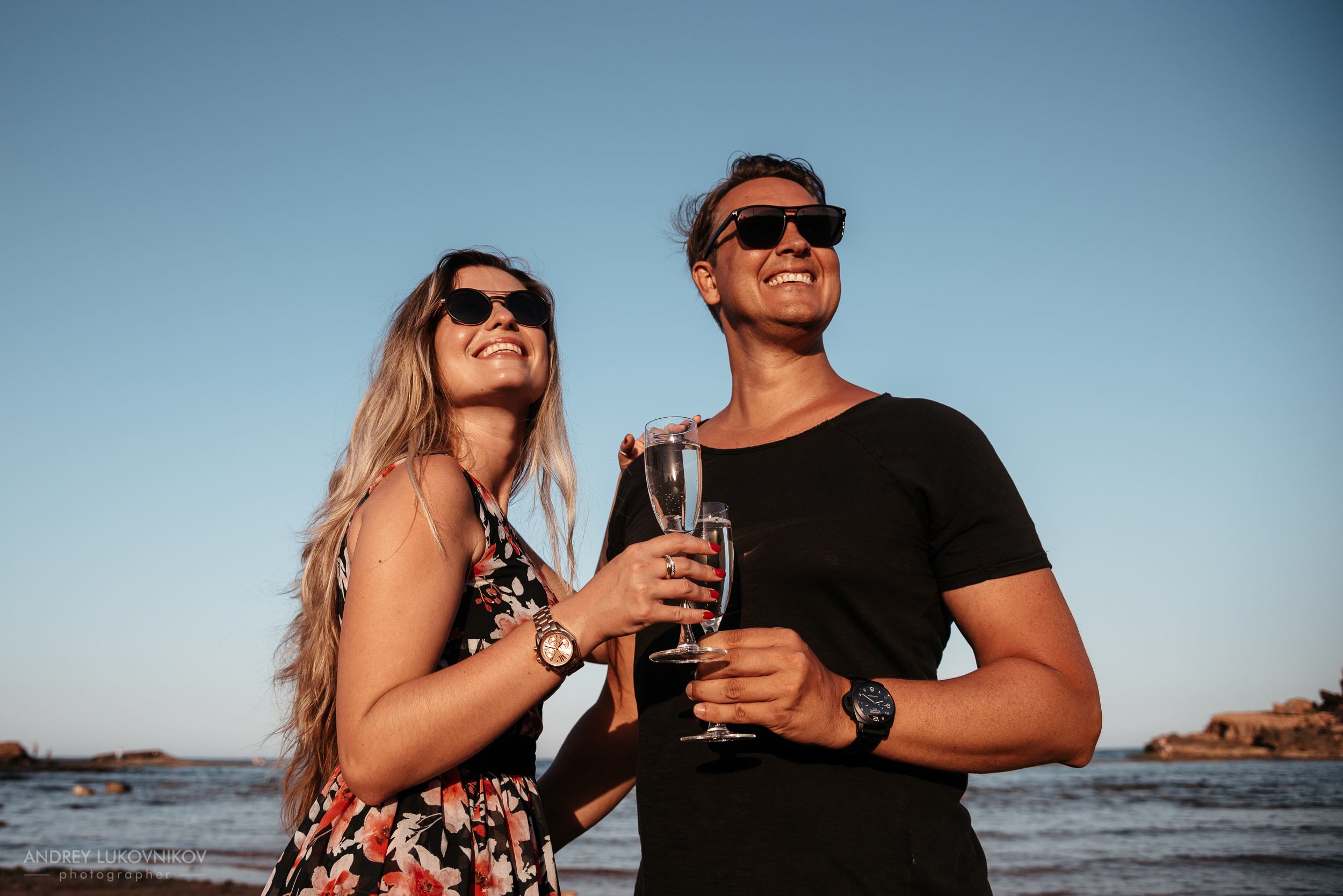 Фотосессия в стиле «пикник на пляже» в Испании