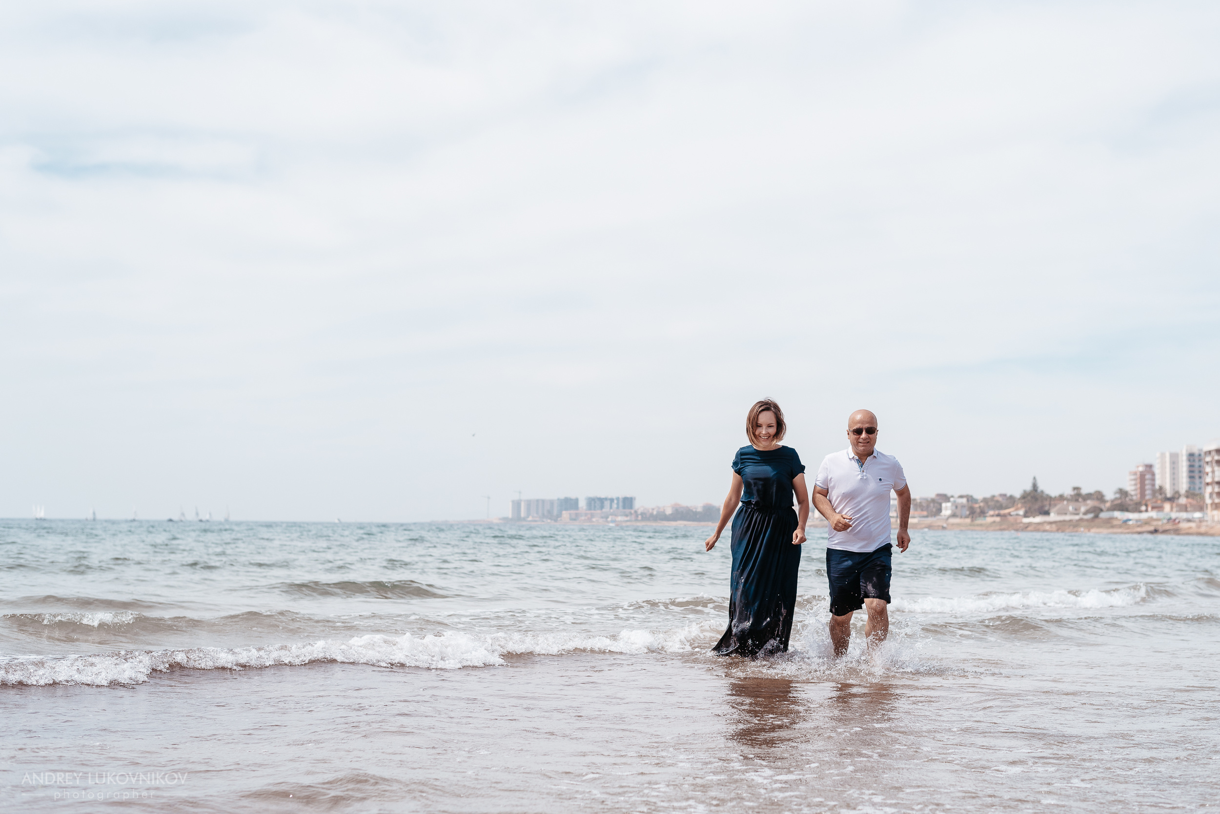 Семейная фотопрогулка на пляже