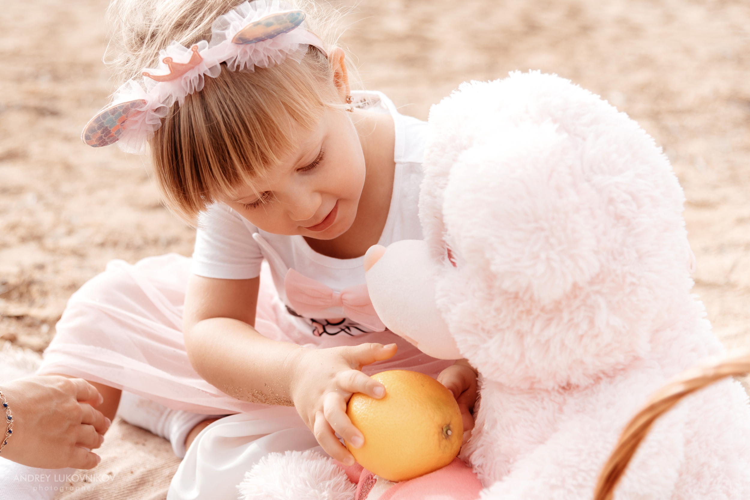 Семейная фотосессия на пляже