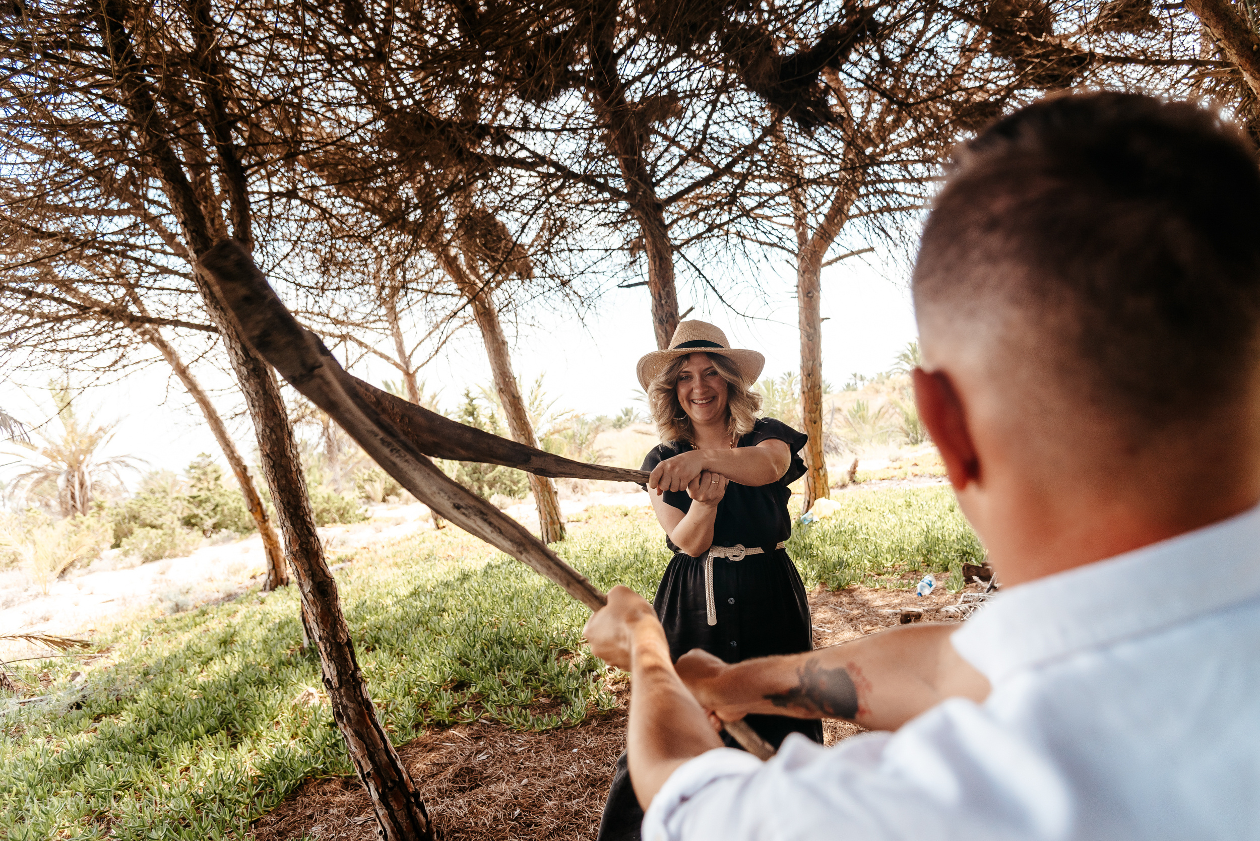 Семейный пикник в Испании