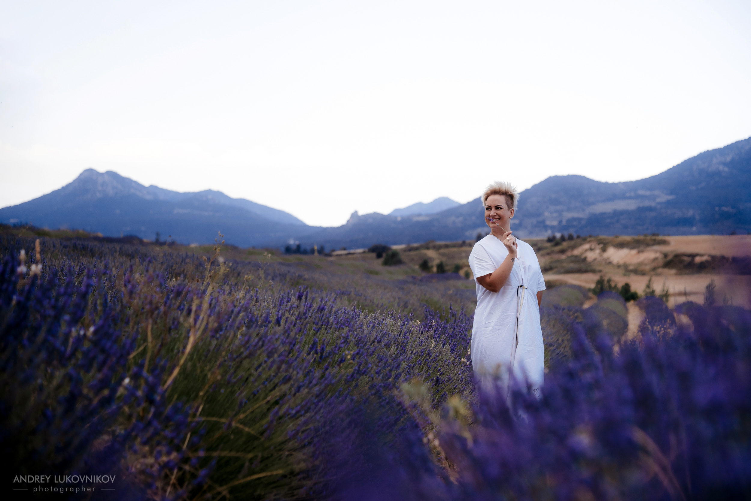 Фотосессия в лаванде. Испания