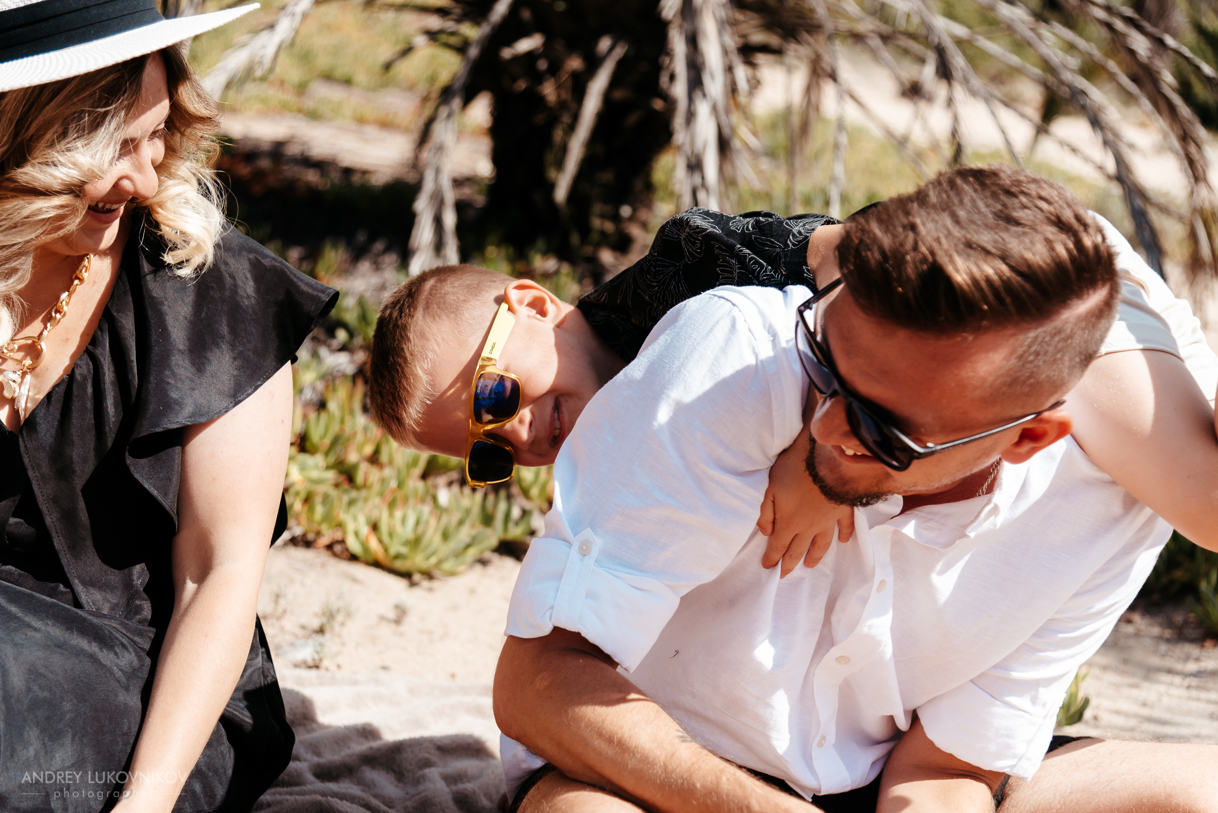 Семейный пикник в Испании