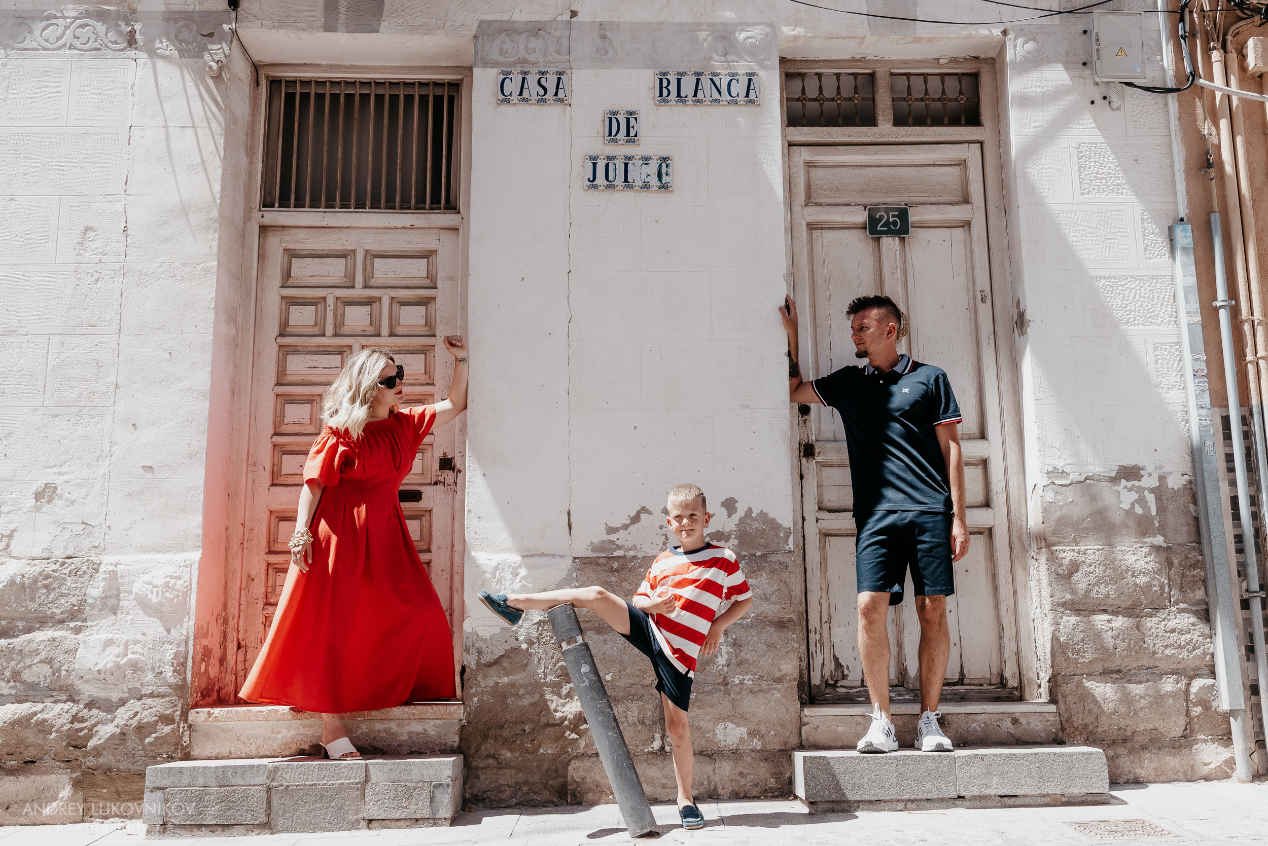 Семейная фотосессия в Аликанте