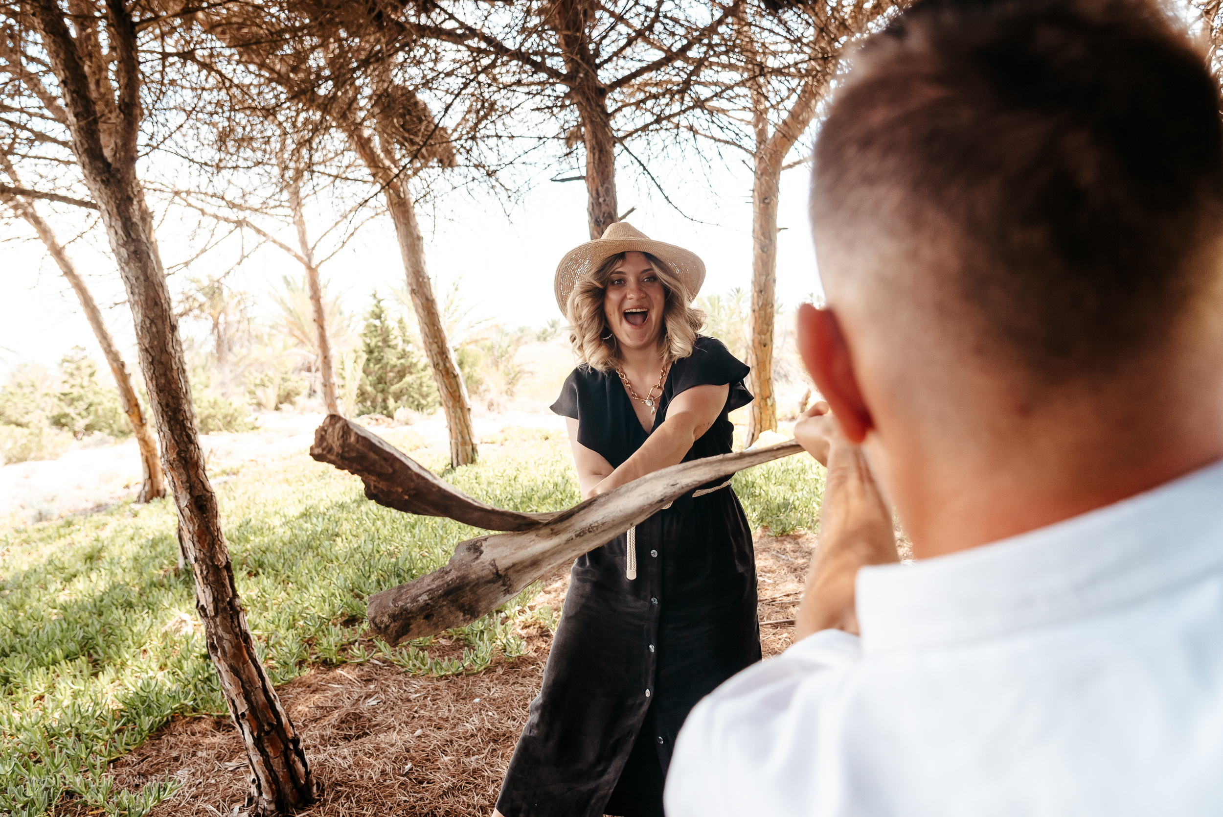 Семейный пикник в Испании