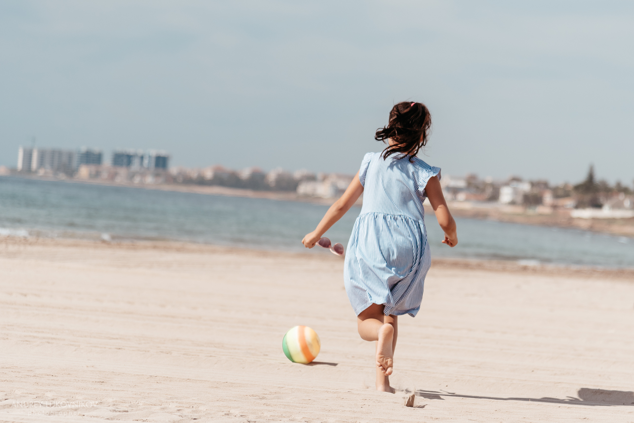 Семейная фотопрогулка на пляже