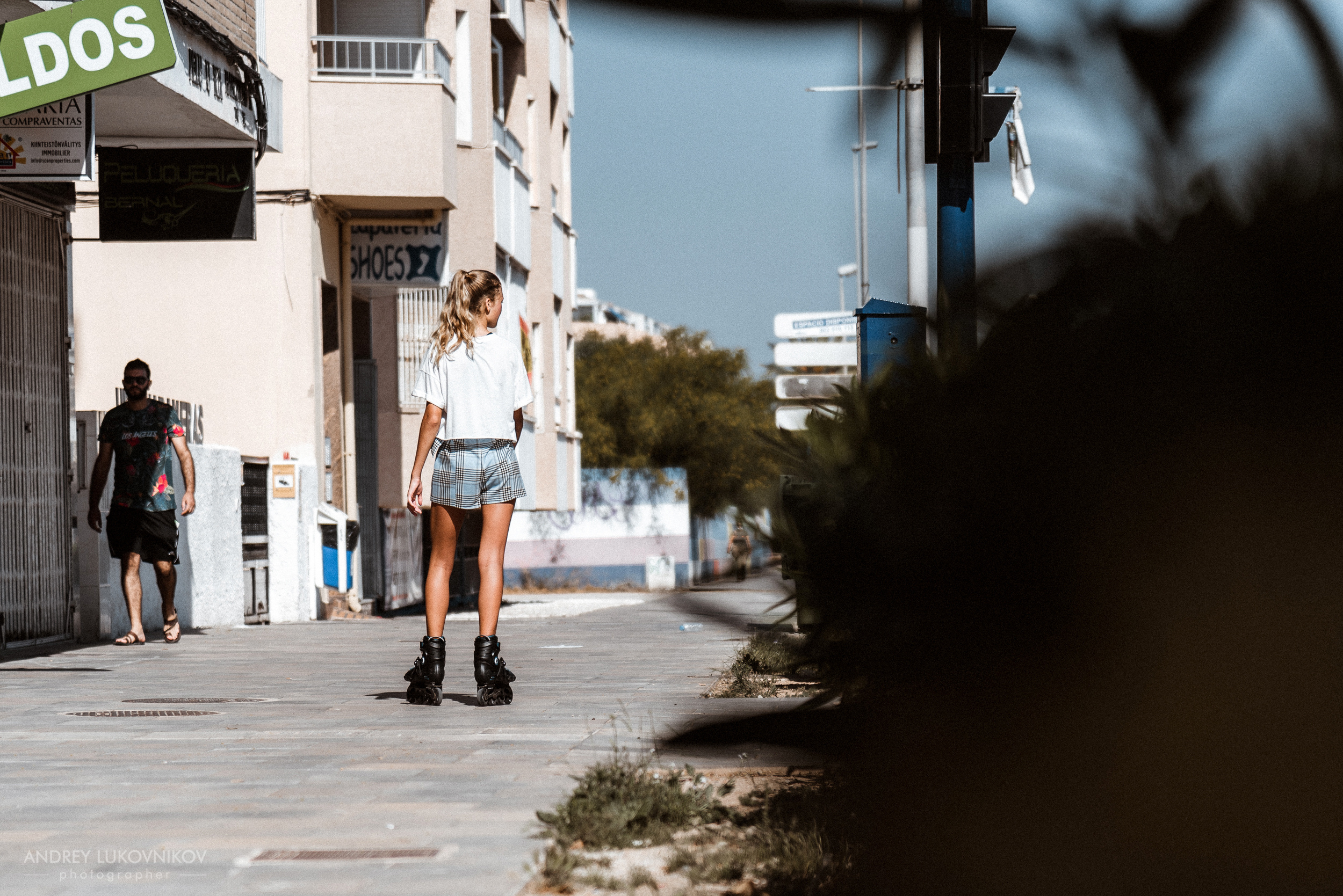 Фотосессия на роликах. Торревьеха