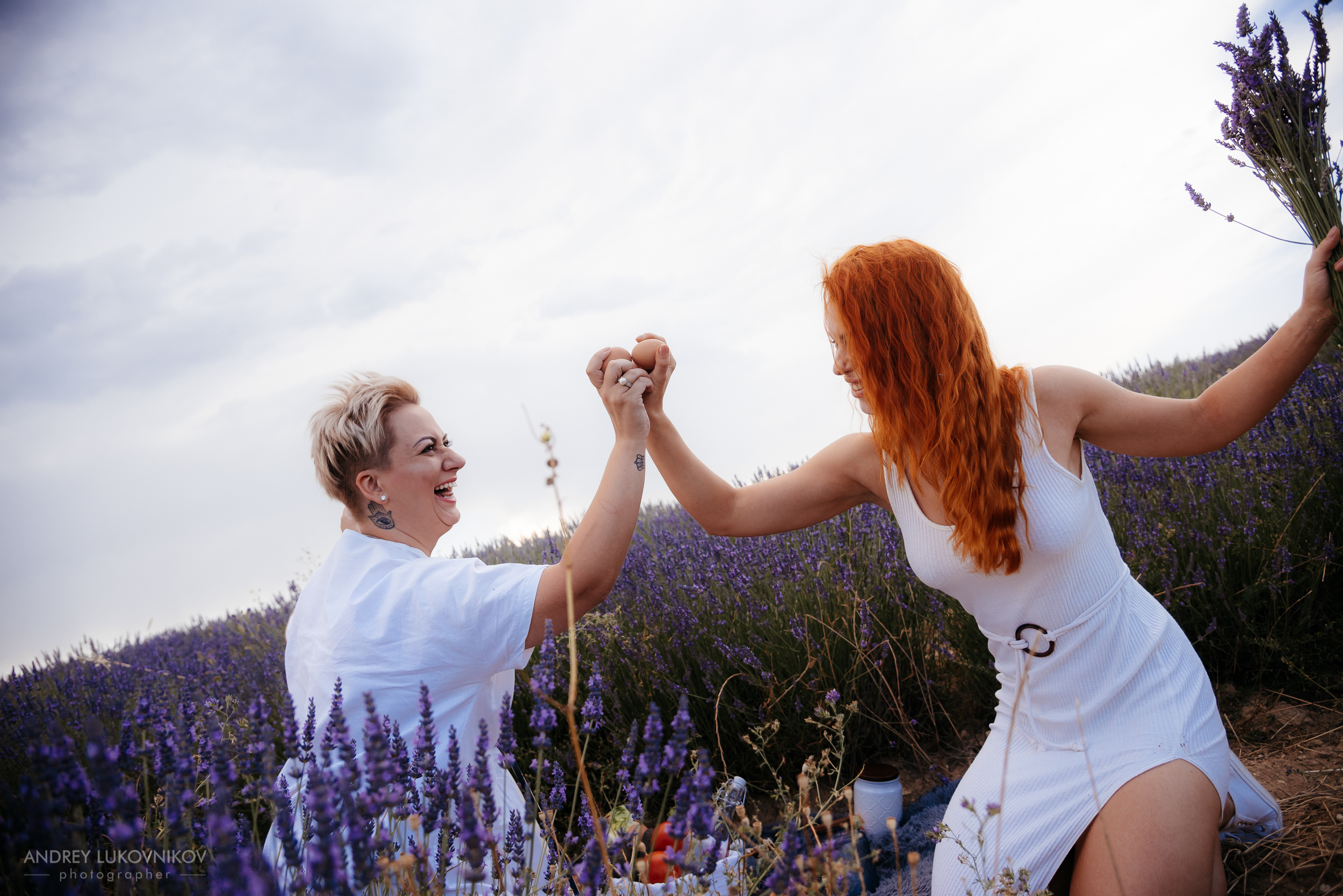 Фотосессия в лаванде. Испания